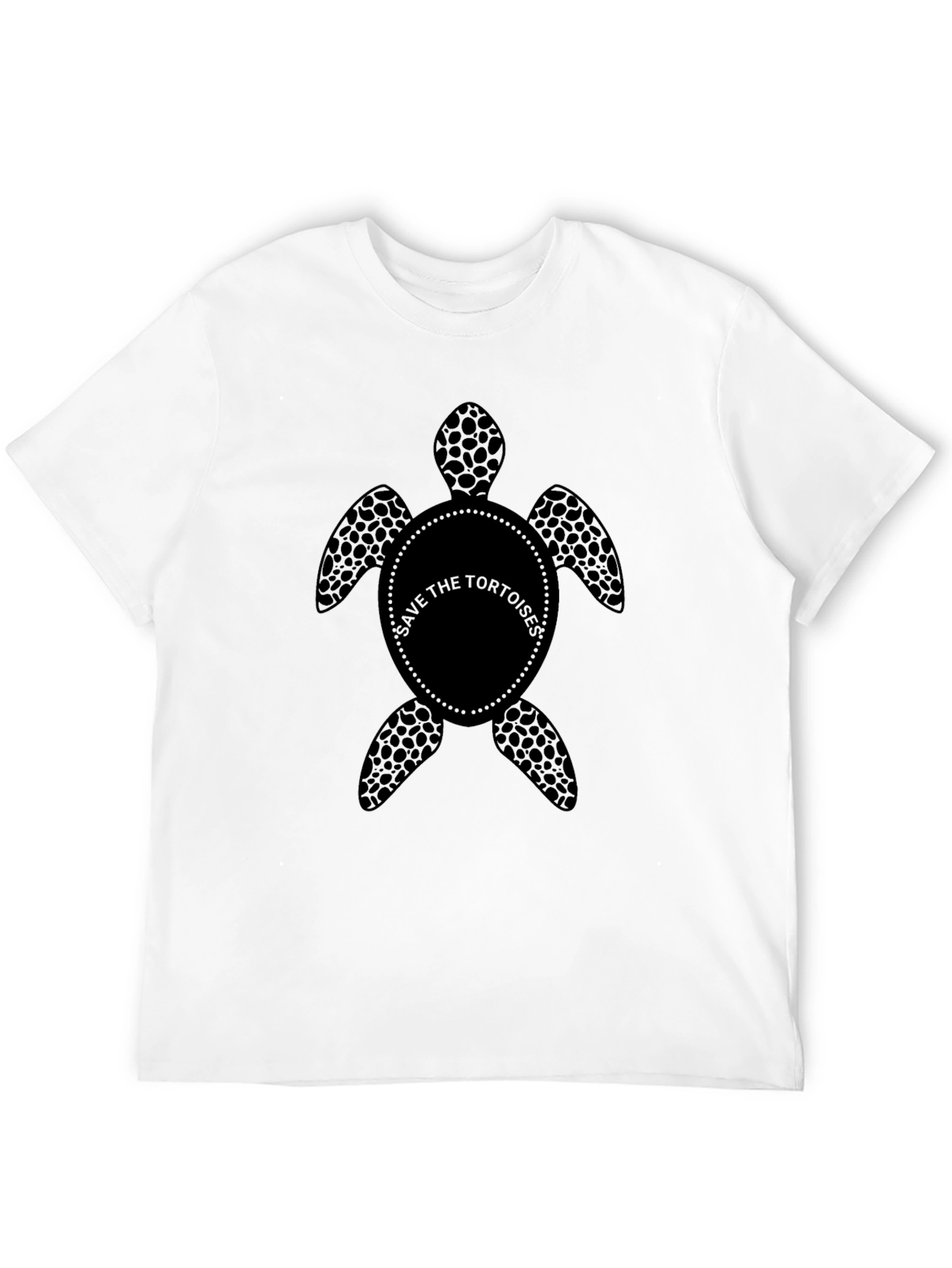 Save The Tortoises T-Shirt - Black
