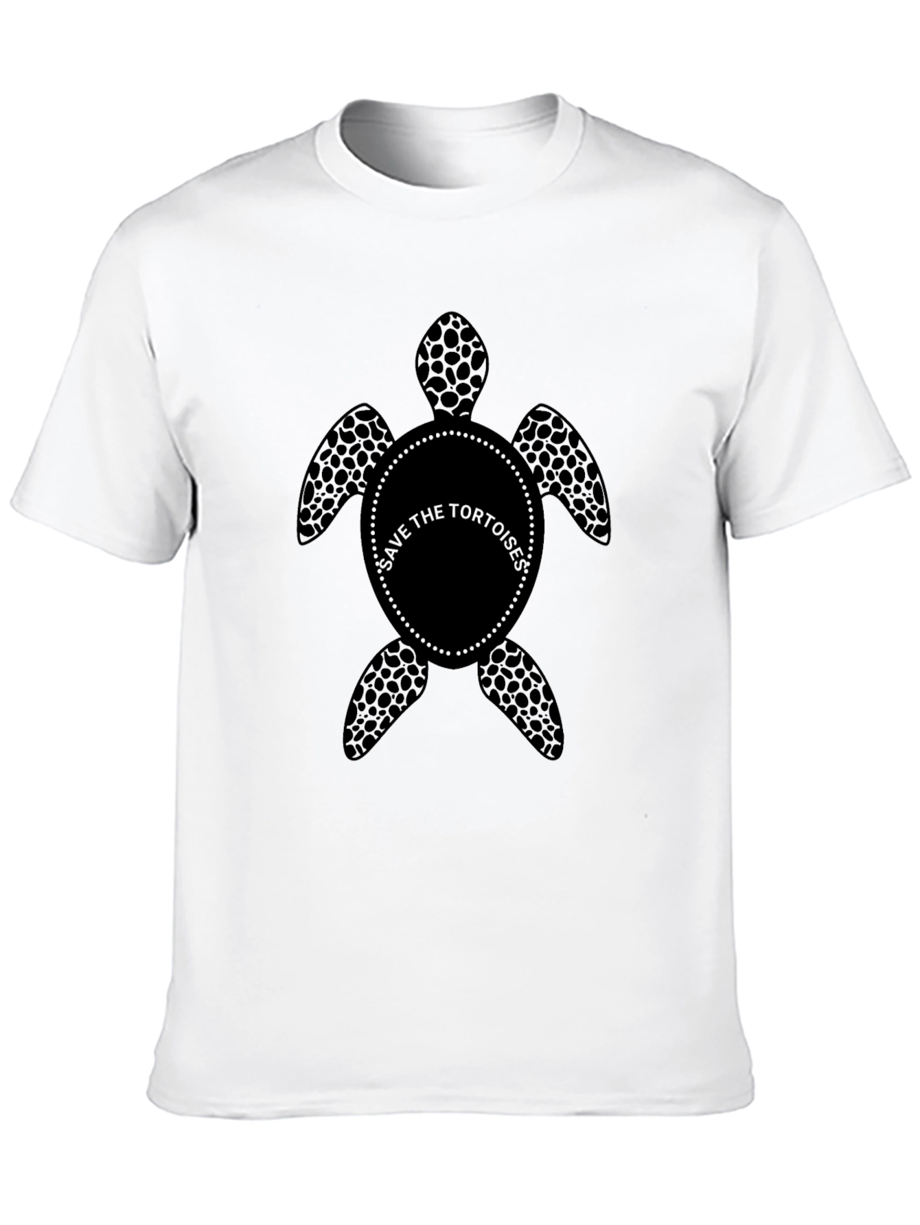 Save The Tortoises T-Shirt - Black