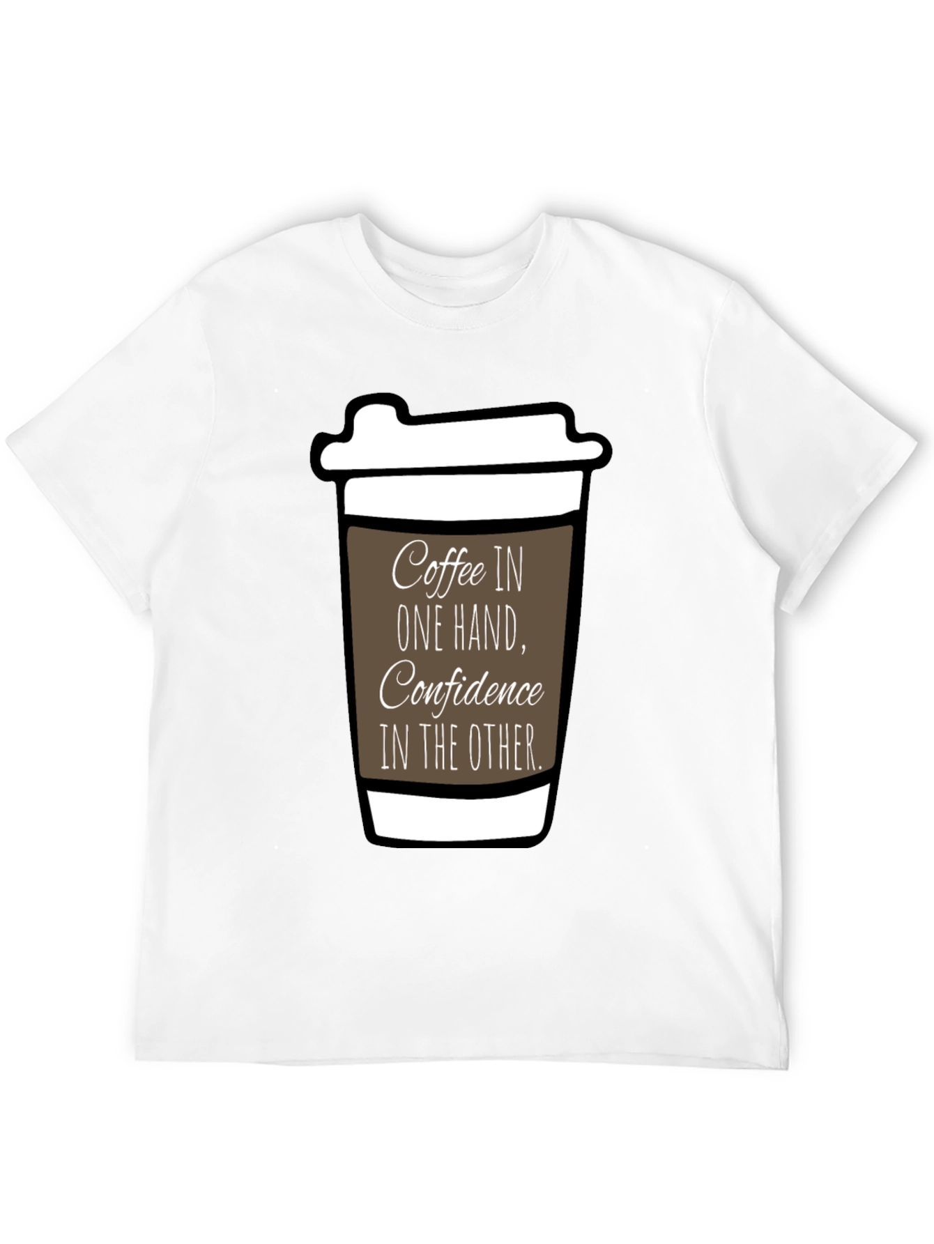 Coffee & Confidence Graphic Tee