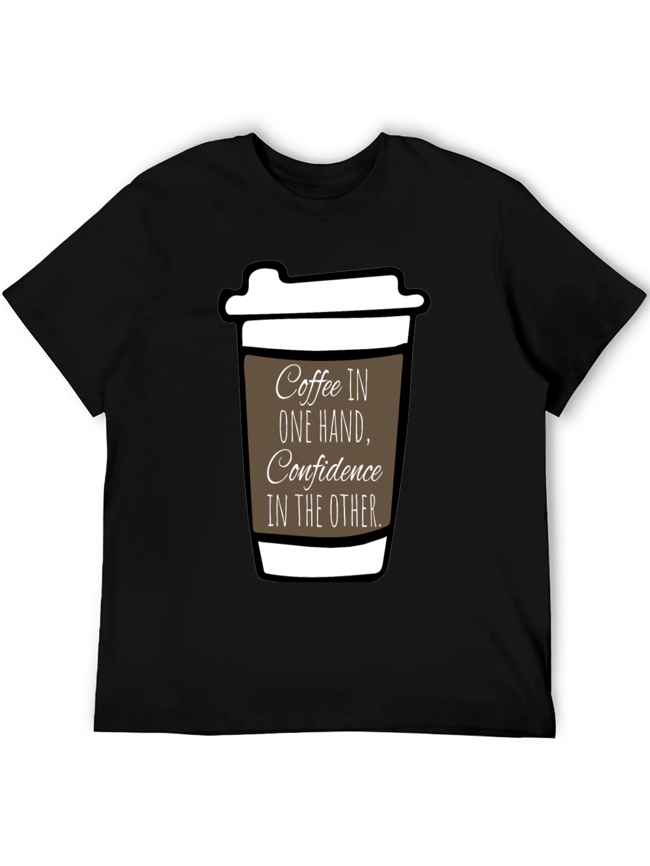 Coffee & Confidence Graphic Tee