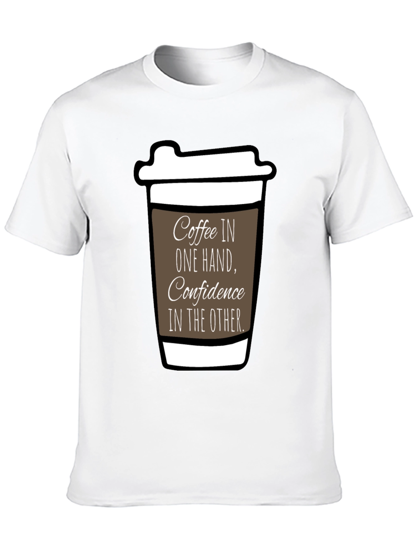 Coffee & Confidence Graphic Tee
