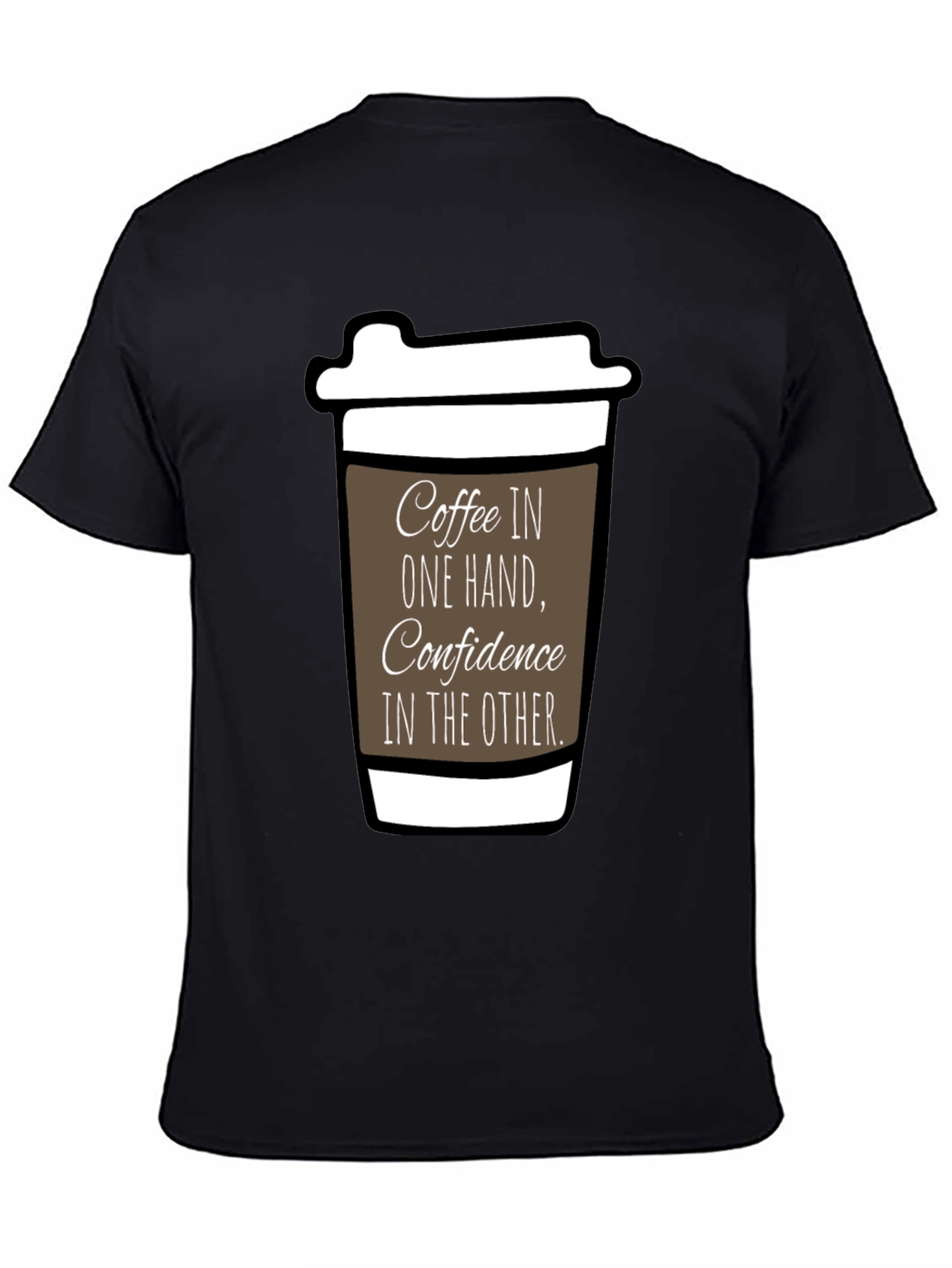 Coffee & Confidence Graphic Tee