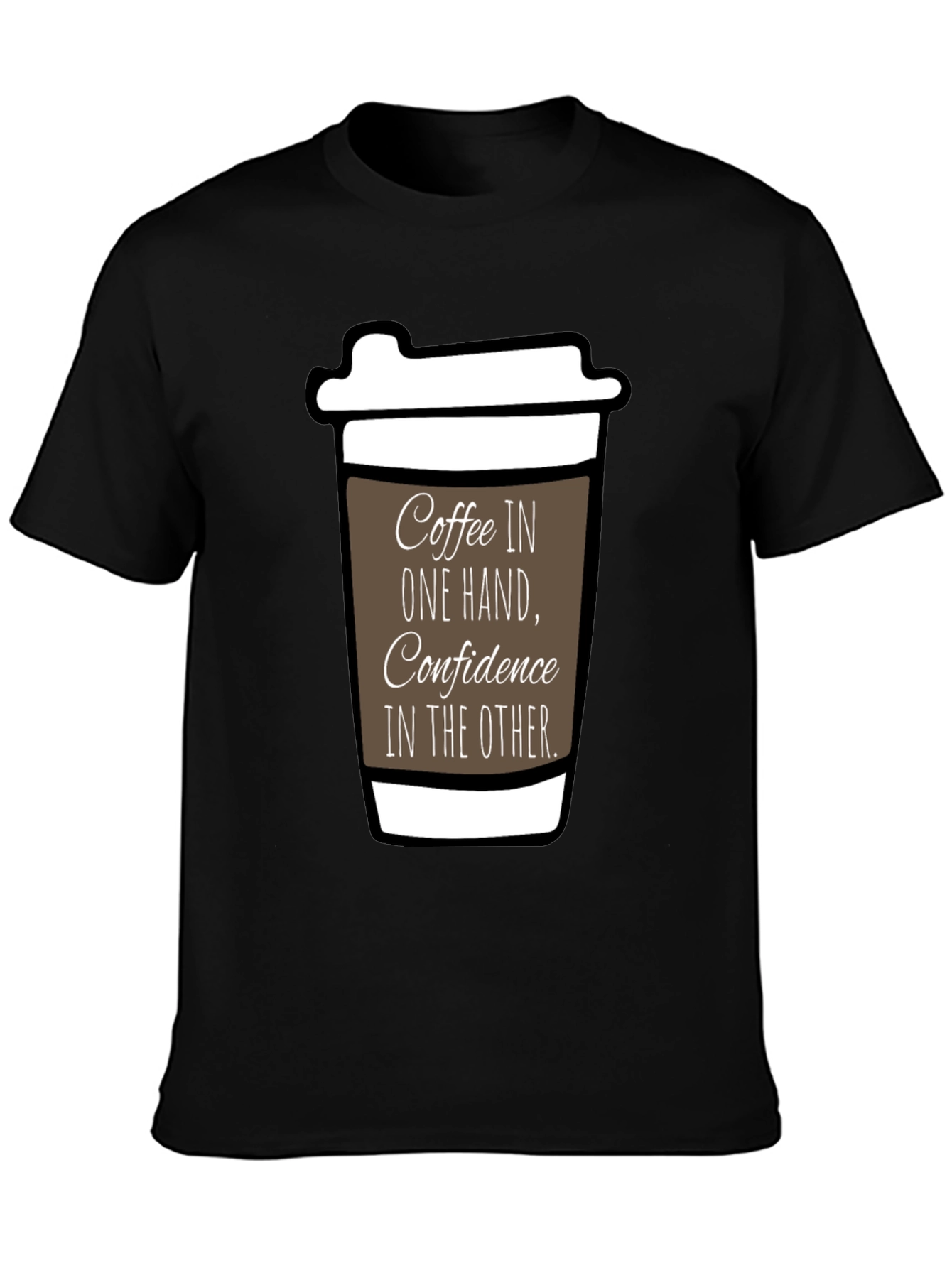 Coffee & Confidence Graphic Tee