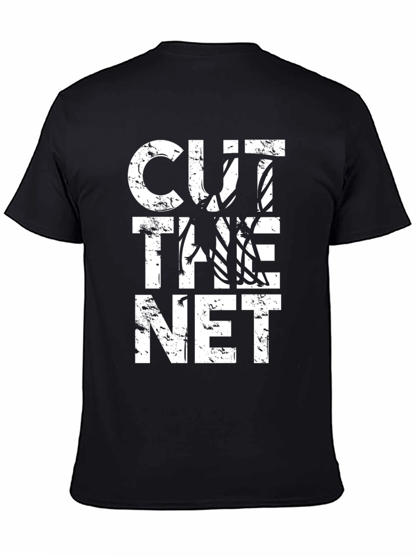 Cut the Net Graphic T-Shirt