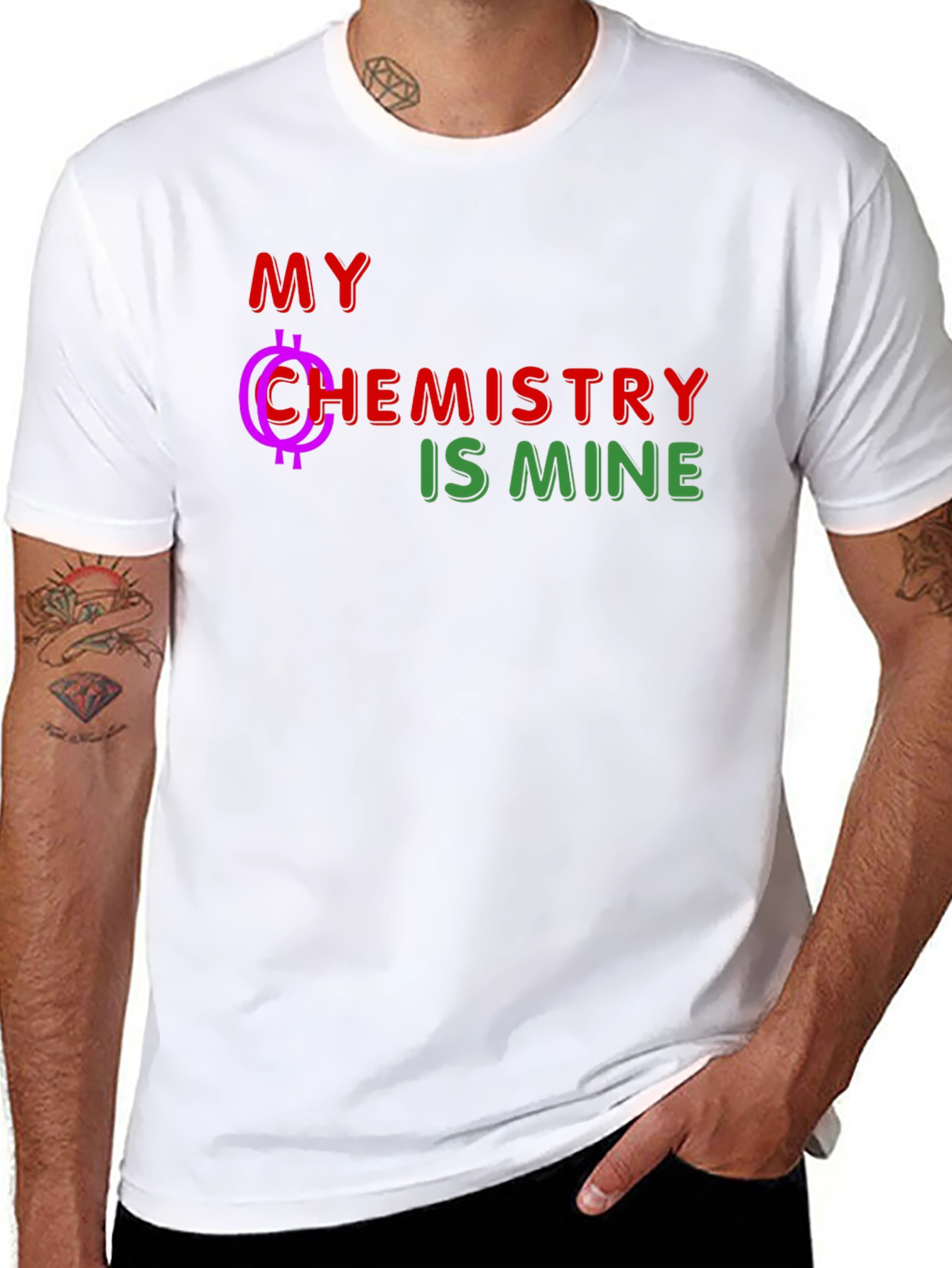 My Chemistry is Mine Black T-Shirt