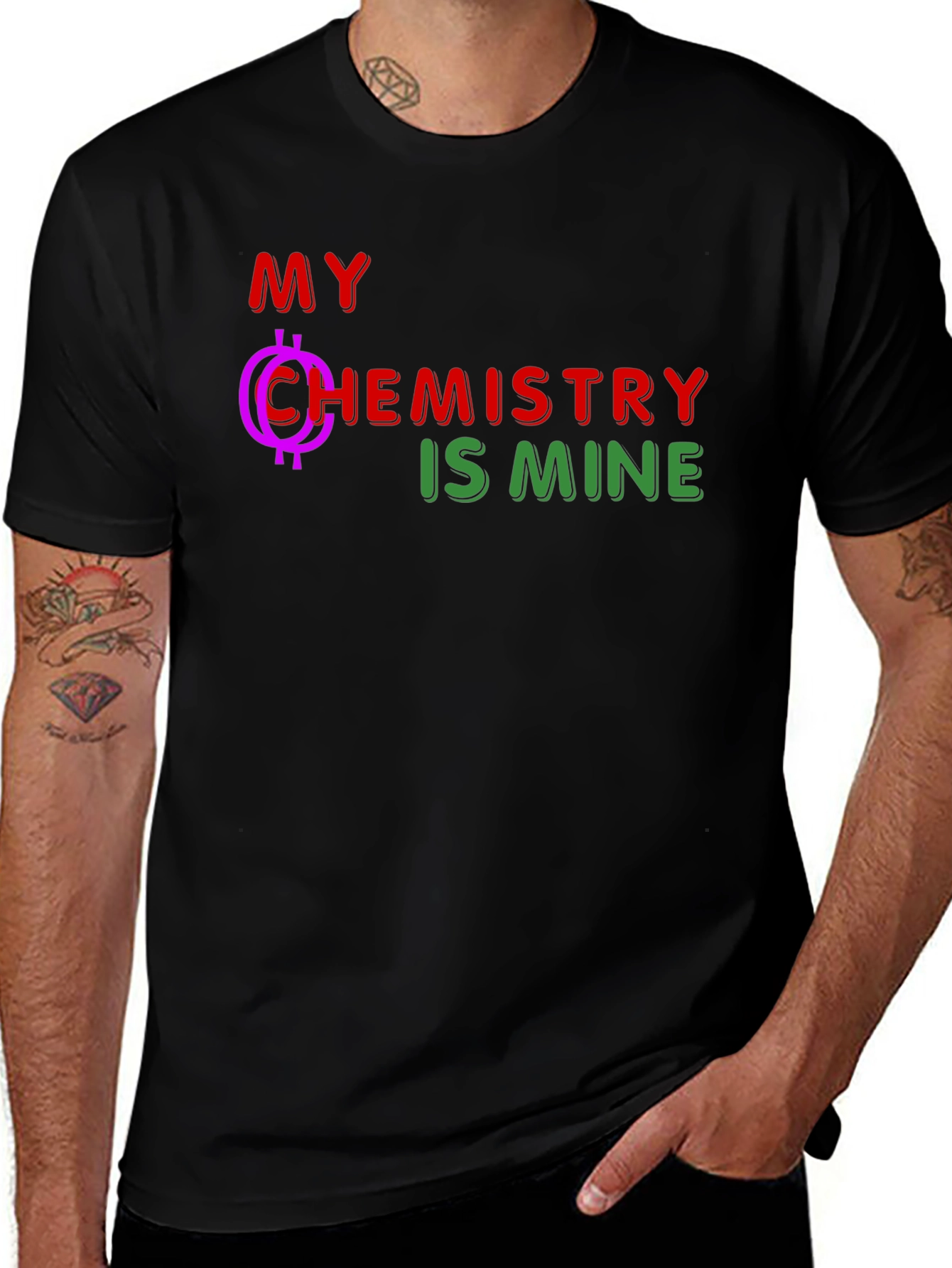 My Chemistry is Mine Black T-Shirt