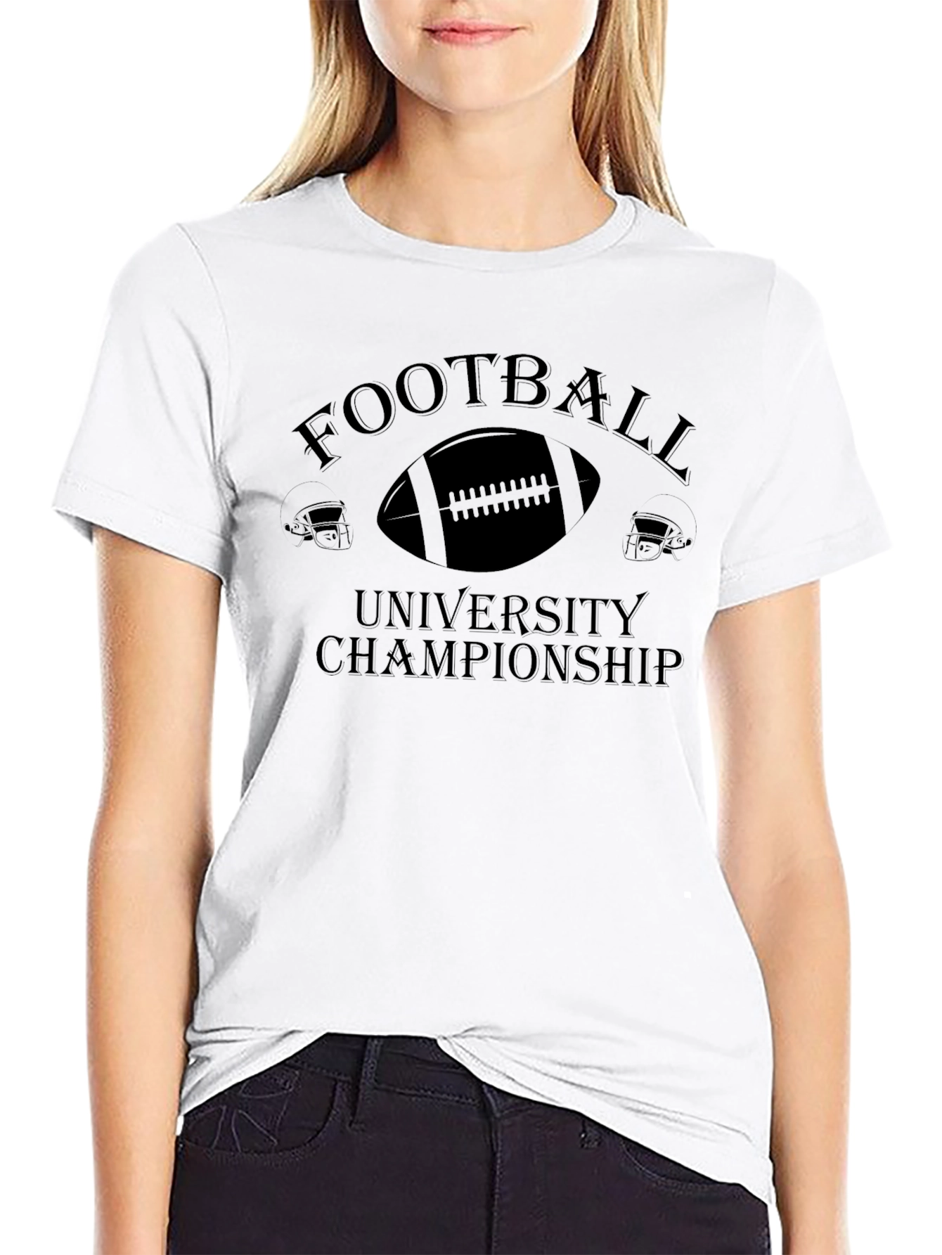 Football University Championship Graphic Tee