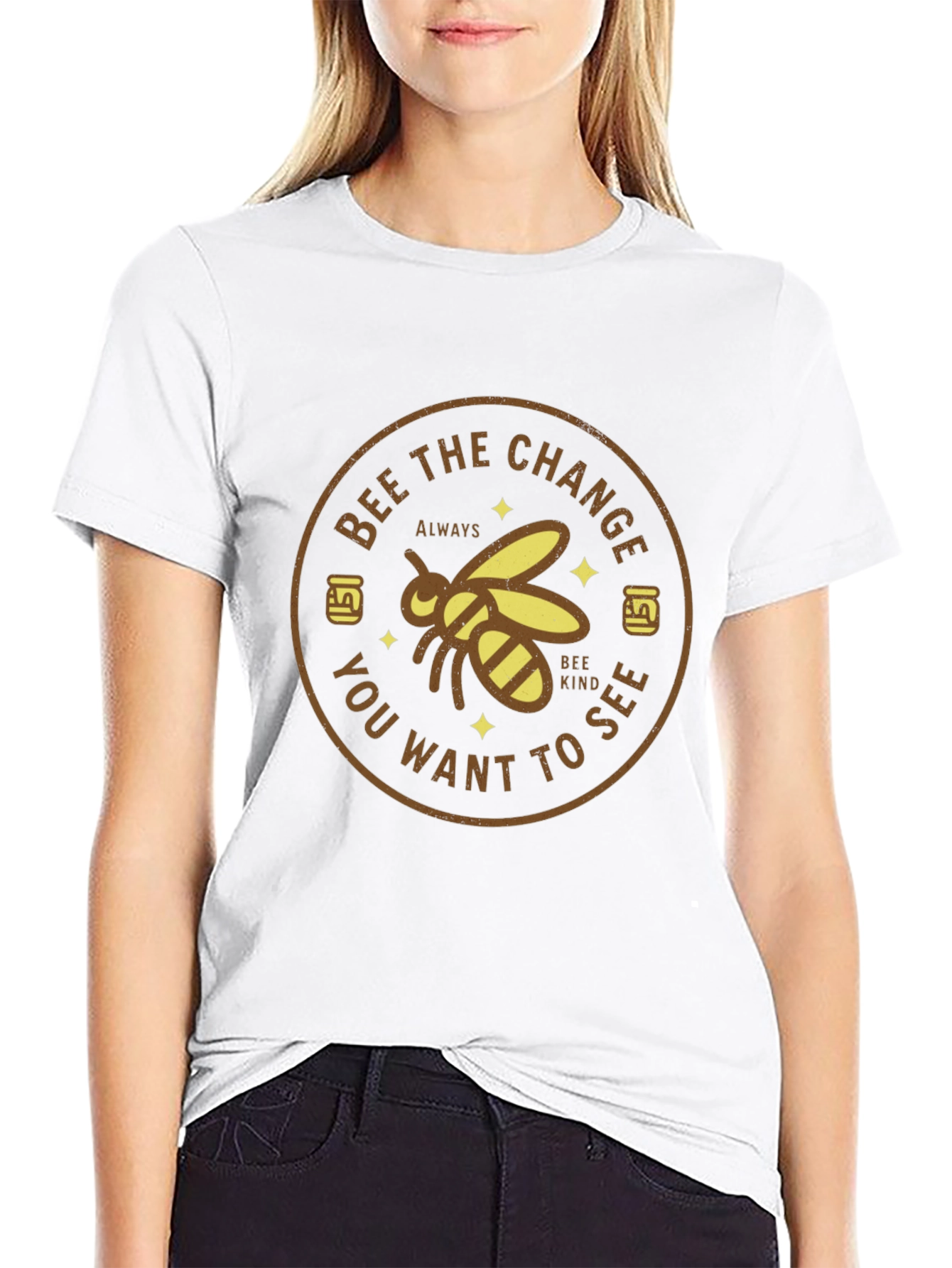 Bee the Change Graphic T-Shirt
