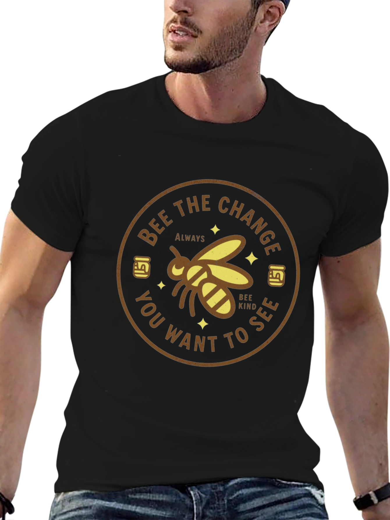 Bee the Change Graphic T-Shirt