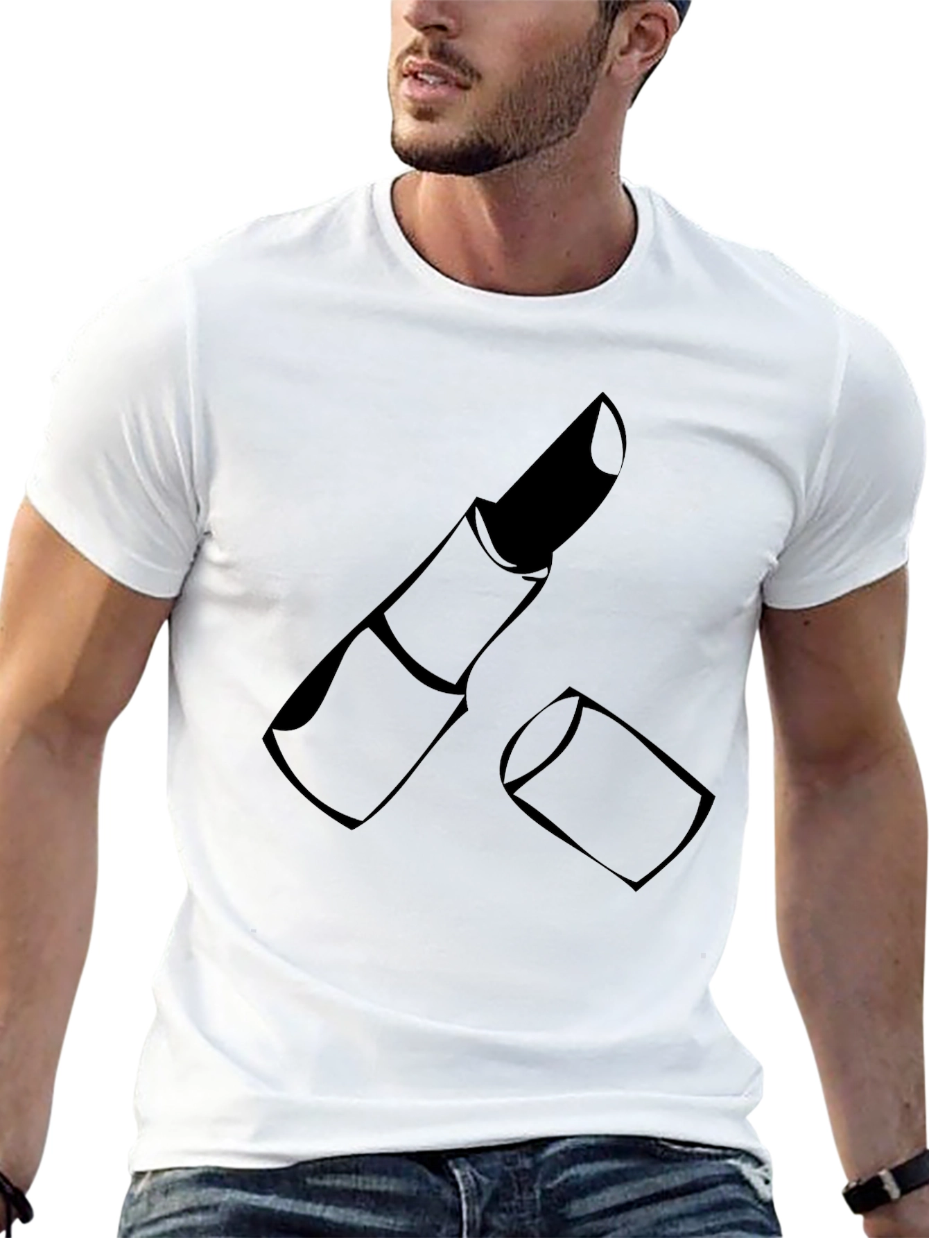 Lipstick Graphic T-Shirt - Bold Style!