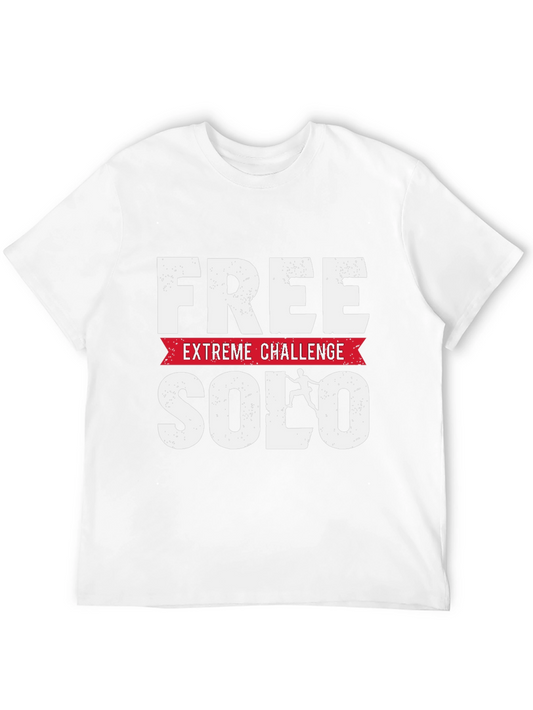 Free Solo Extreme Challenge Black T-Shirt