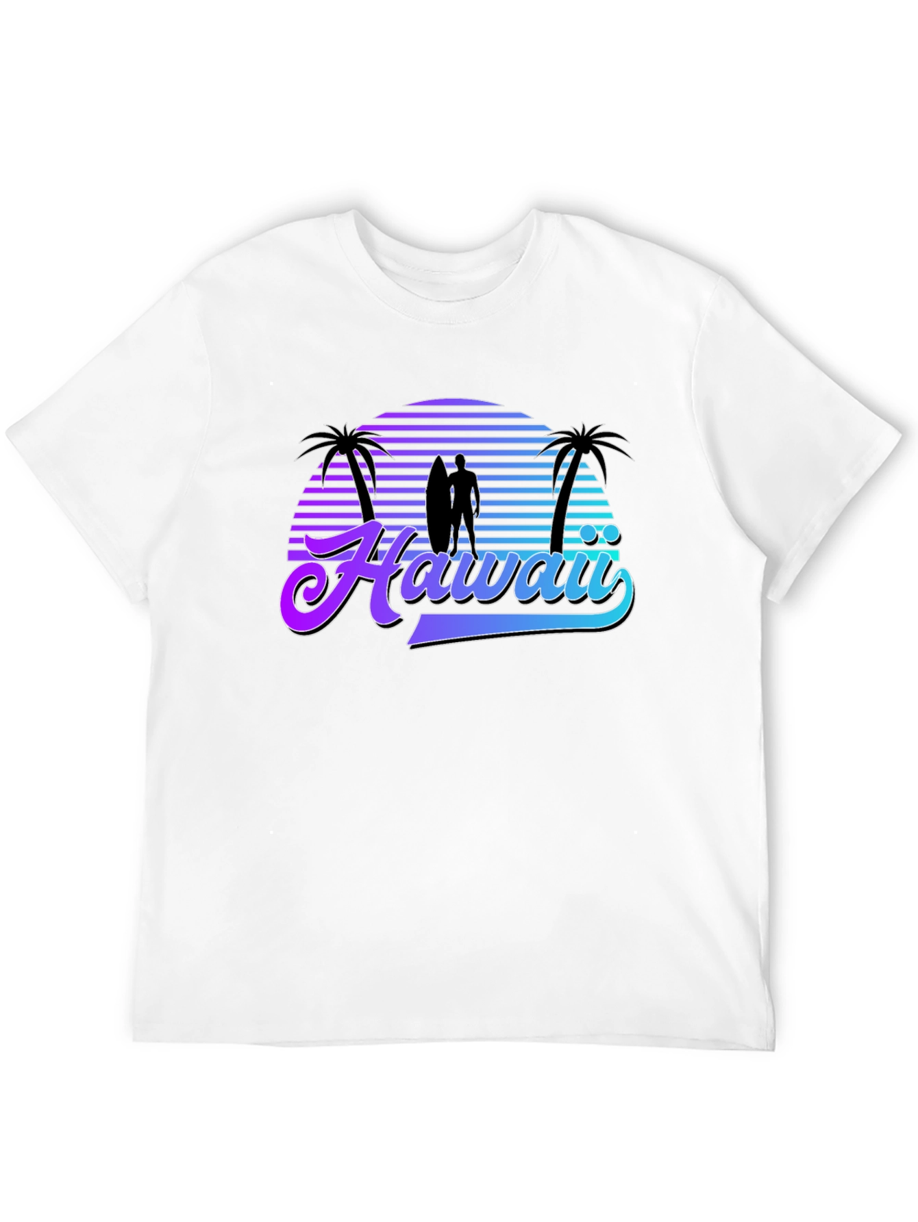 Hawaii Sunset Graphic T-Shirt