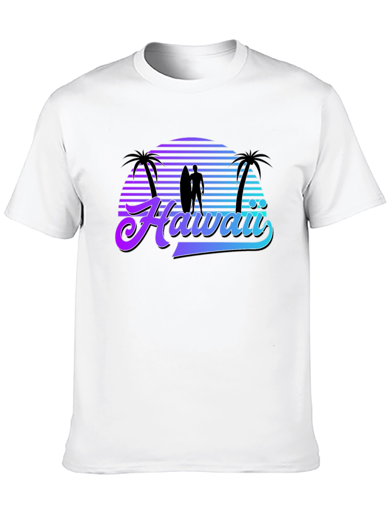 Hawaii Sunset Graphic T-Shirt