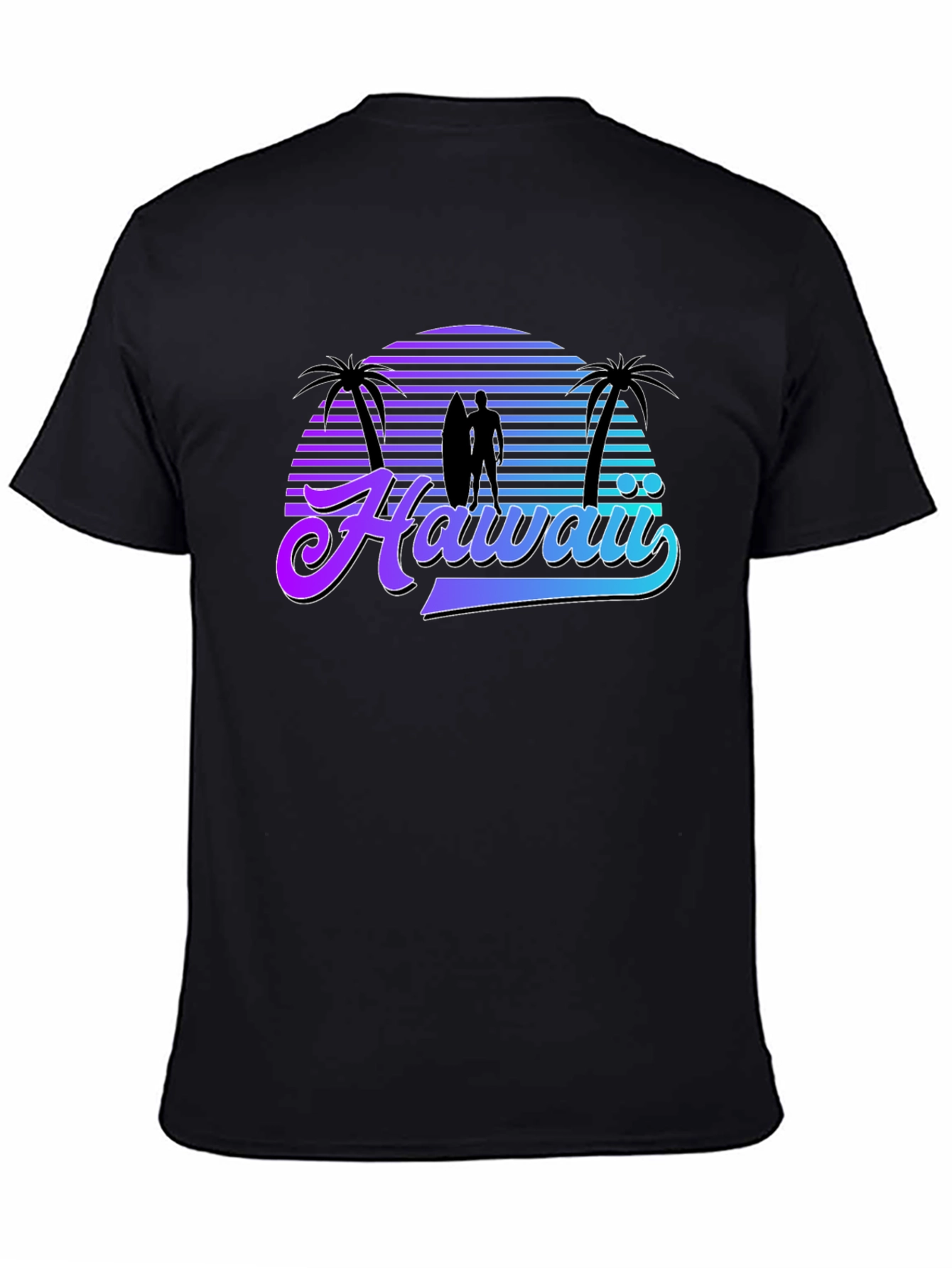 Hawaii Sunset Graphic T-Shirt