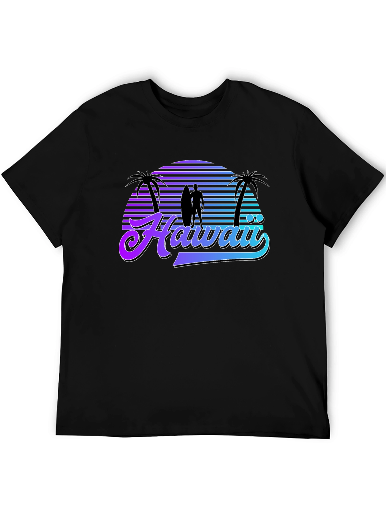 Hawaii Sunset Graphic T-Shirt