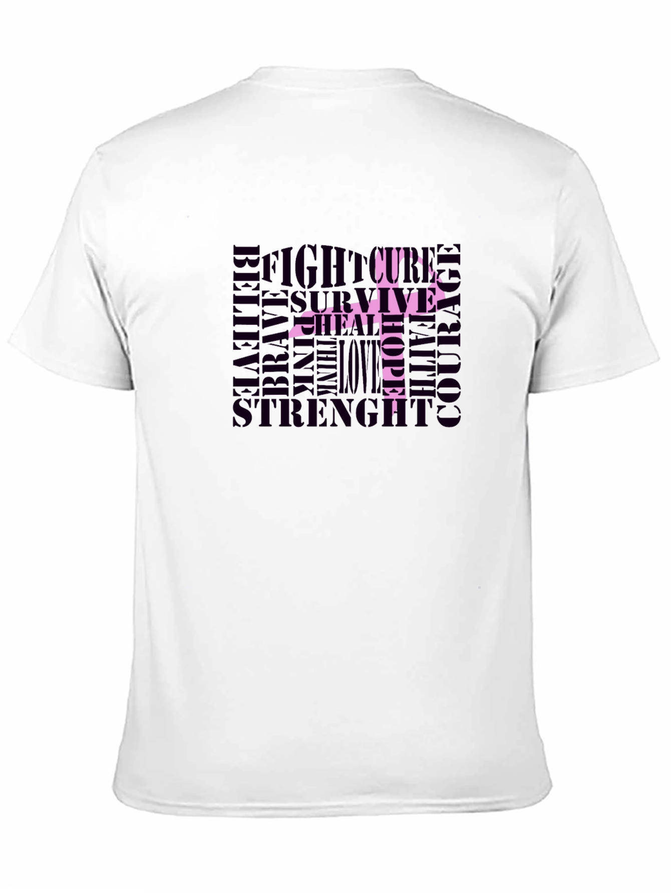 Breast Cancer Awareness Ribbon T-Shirt