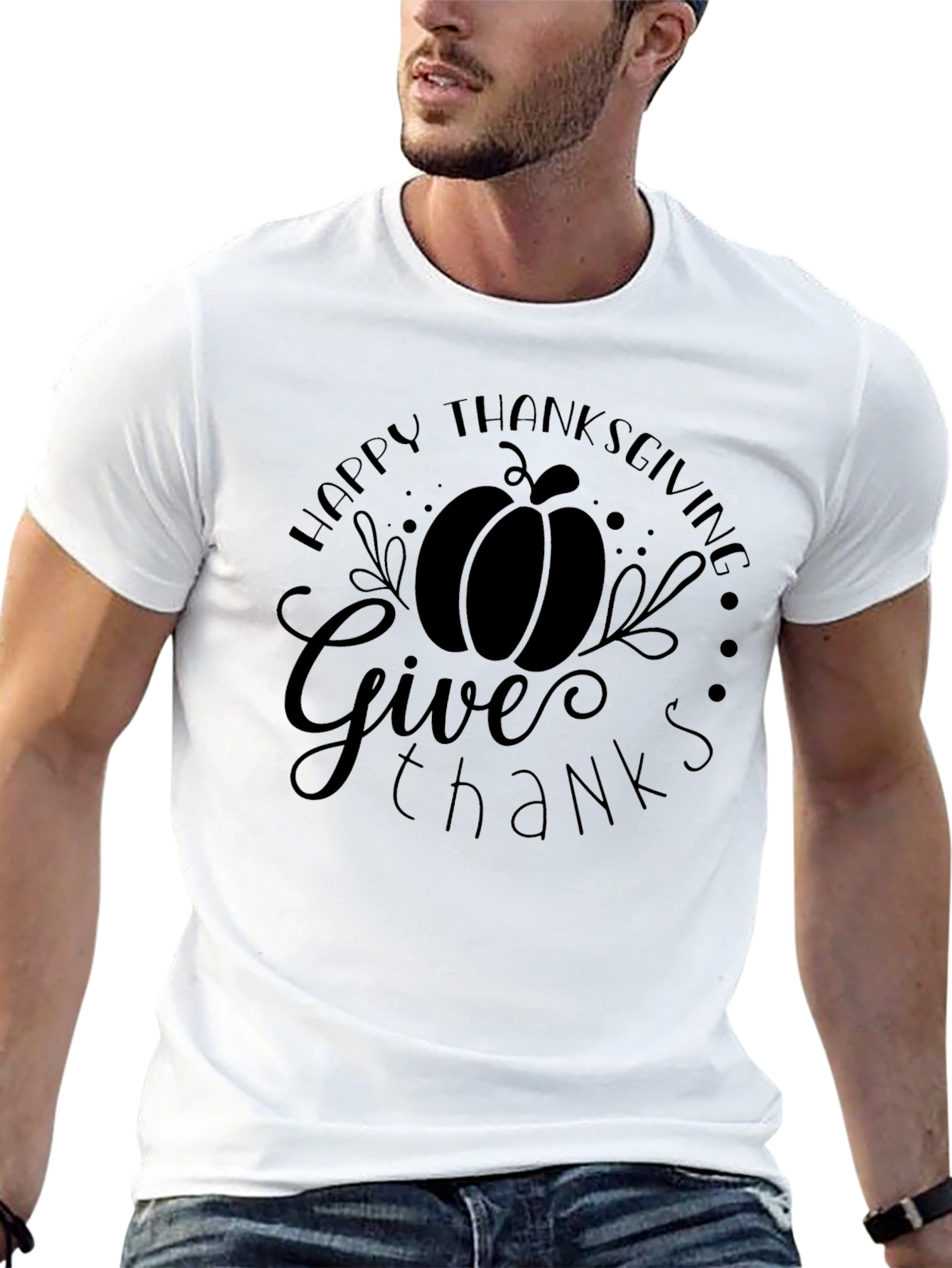 Thanksgiving Give Thanks T-Shirt
