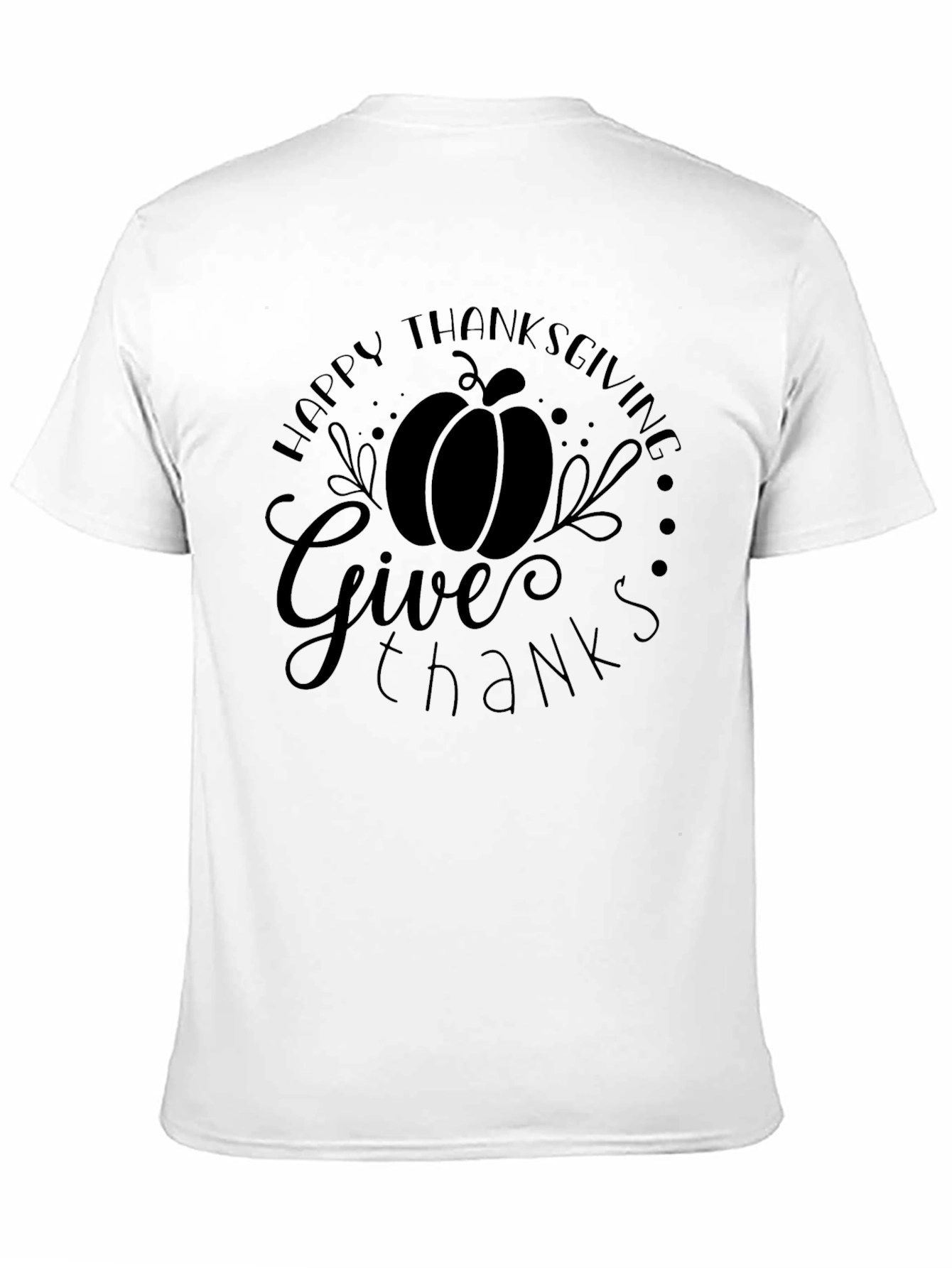 Thanksgiving Give Thanks T-Shirt