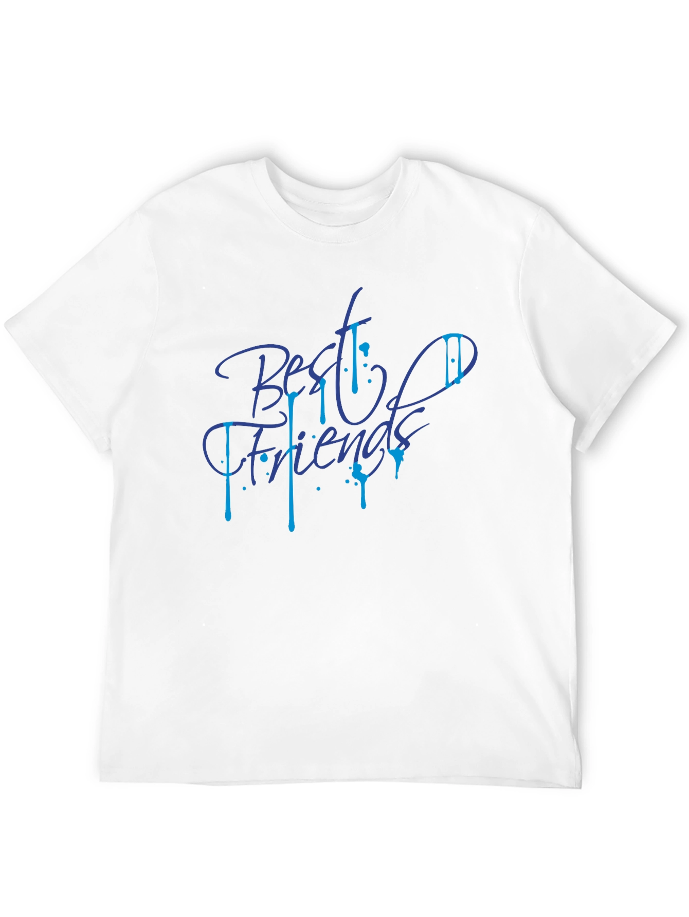 Best Friends Graphic Tee - Stylish Black T-Shirt