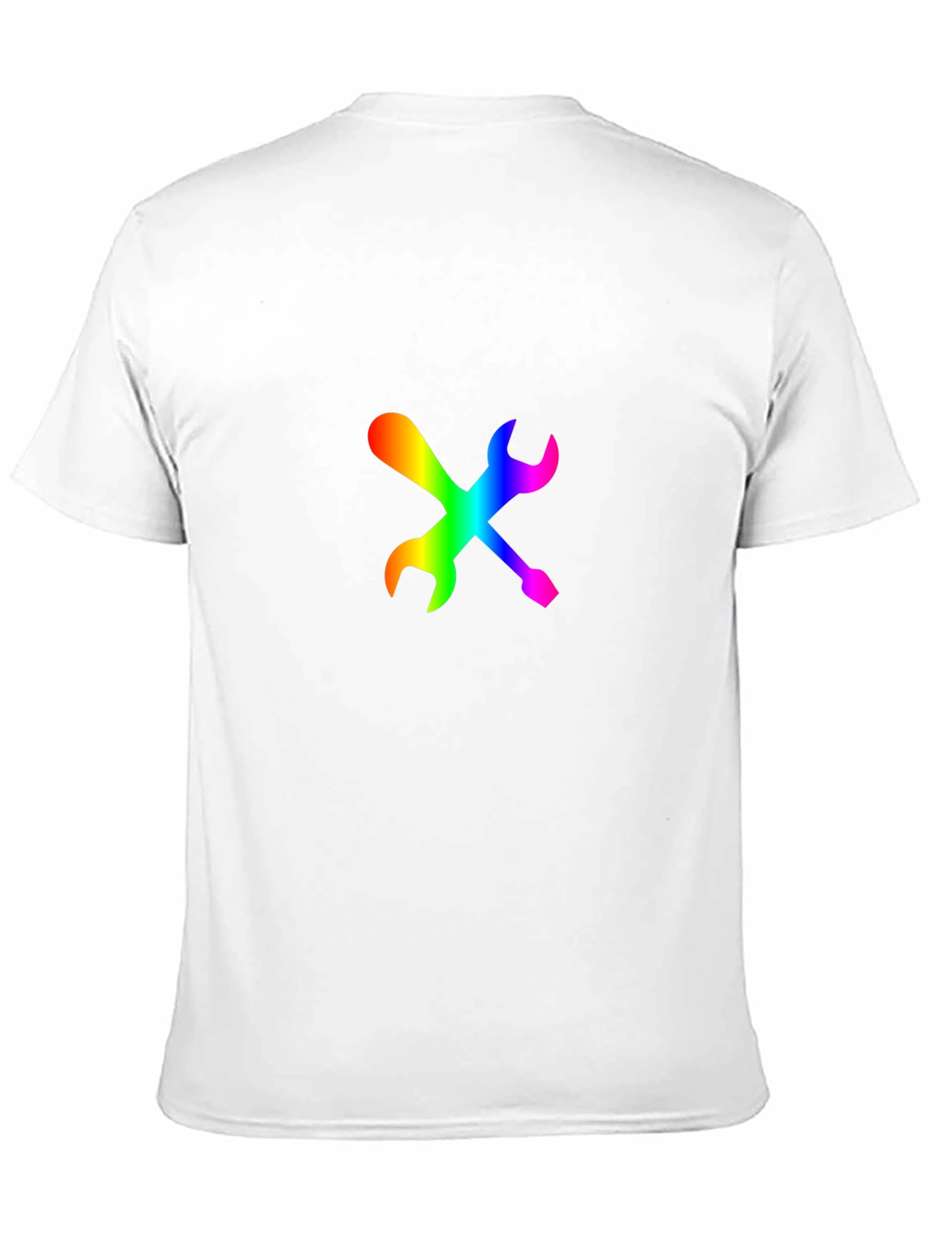 Rainbow Tools Graphic Tee - Stylish Black T-Shirt