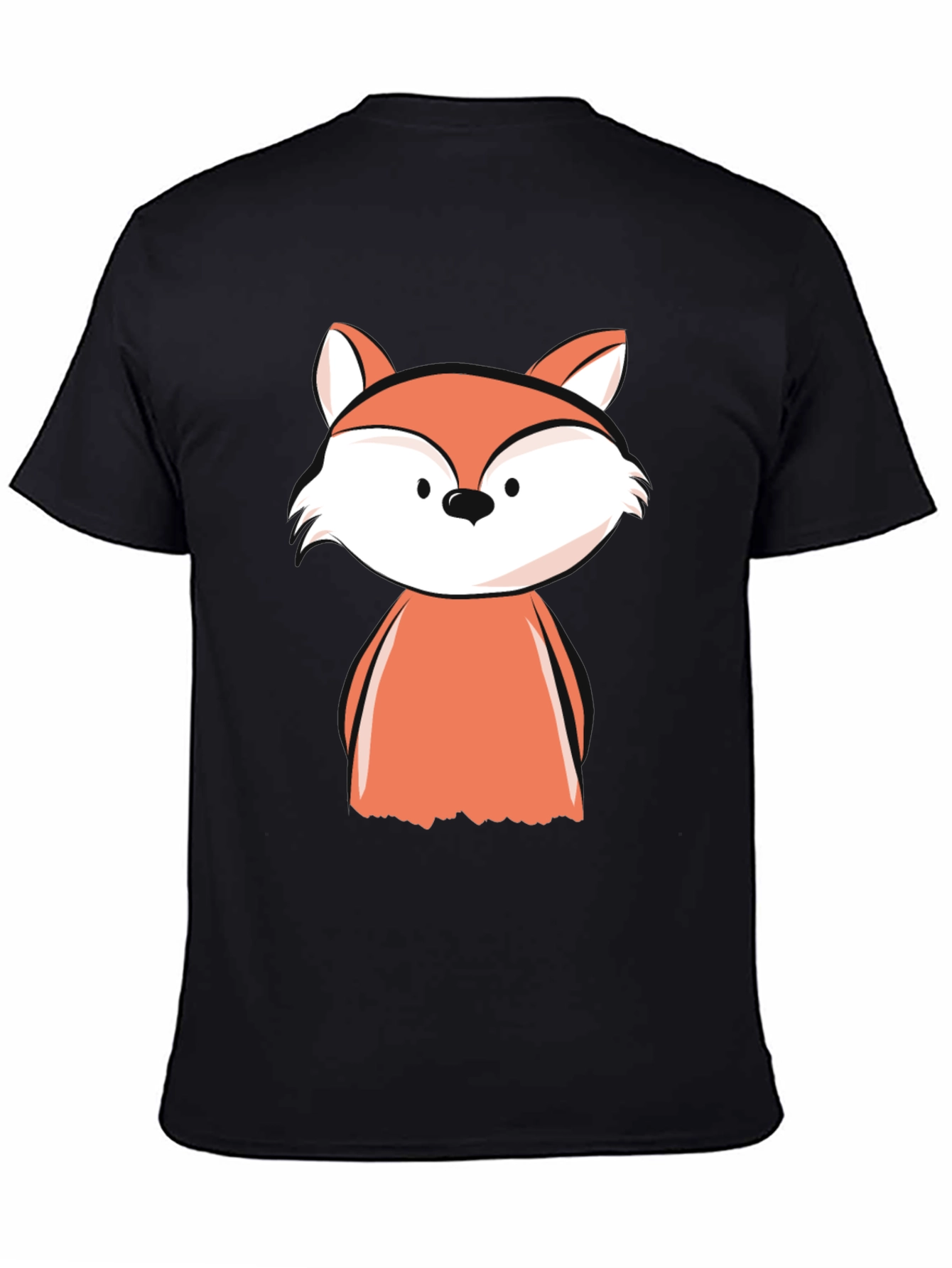 Fox Graphic Tee - Mens Black T-Shirt