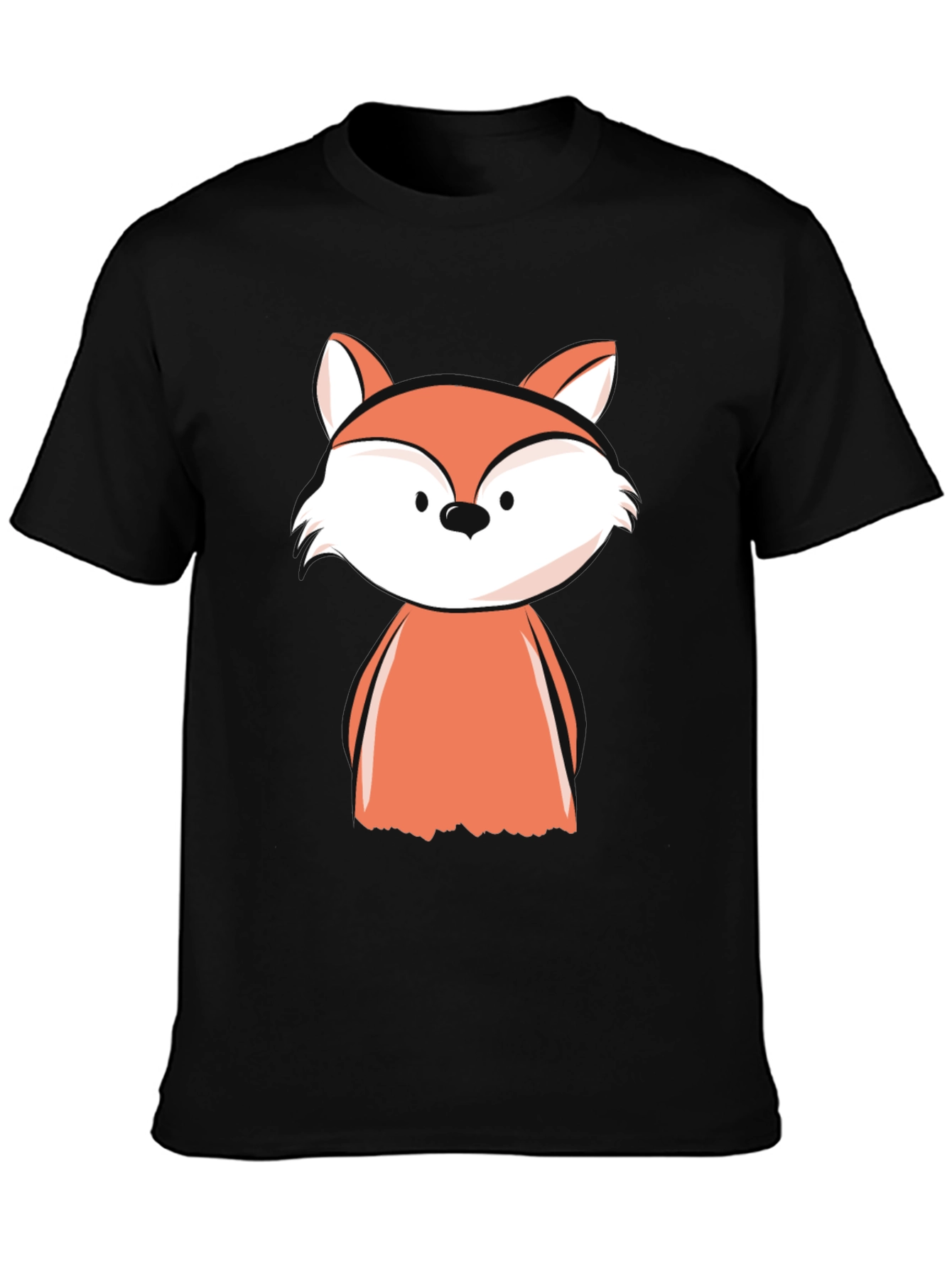 Fox Graphic Tee - Mens Black T-Shirt