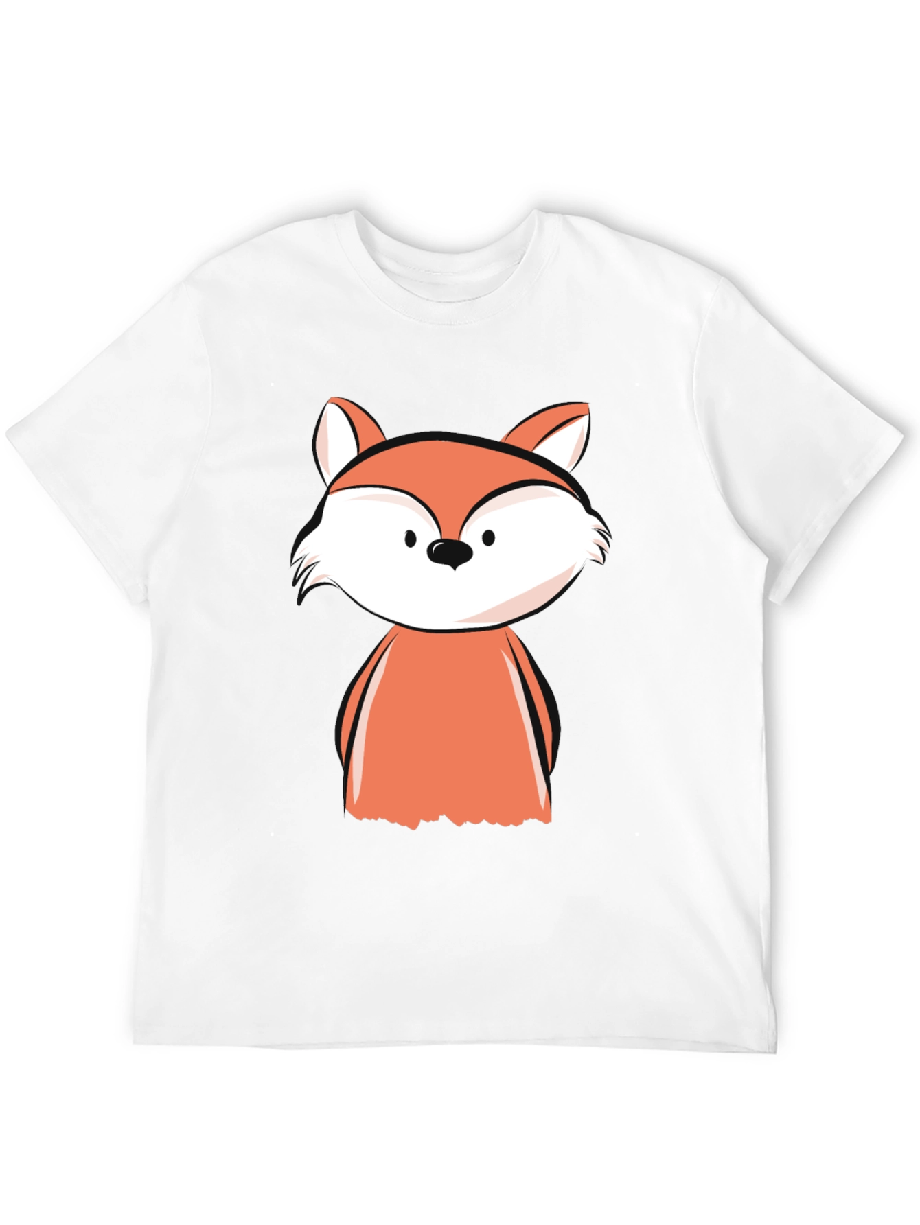 Fox Graphic Tee - Mens Black T-Shirt