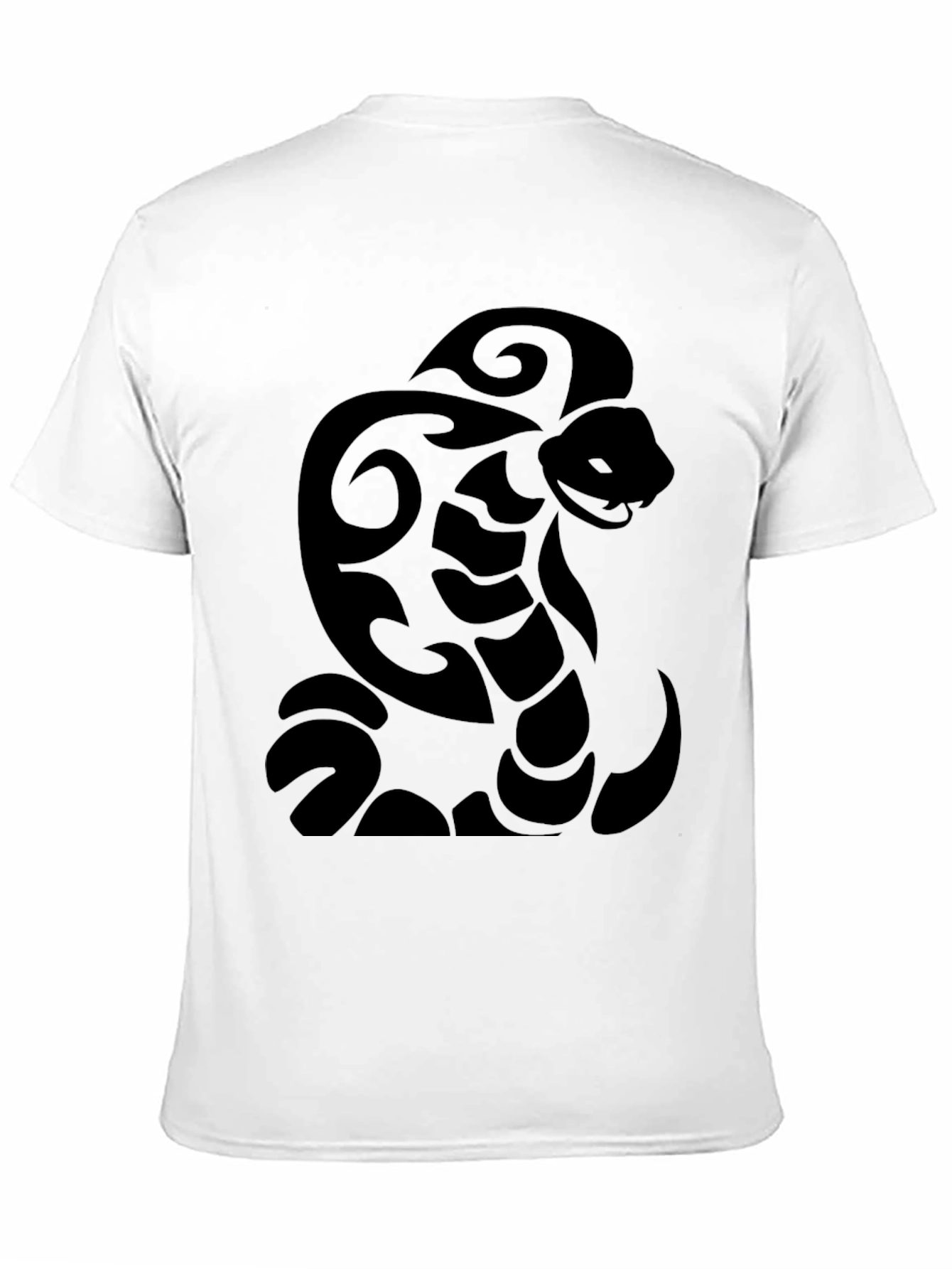Black Cobra Snake Tribal T-Shirt