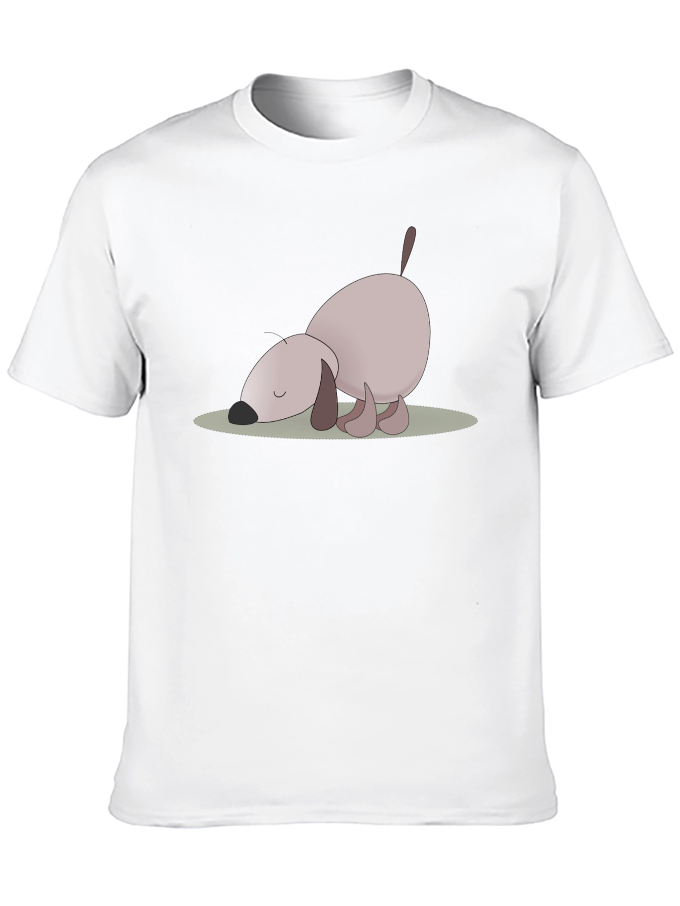 Cute Cartoon Dog Graphic Tee