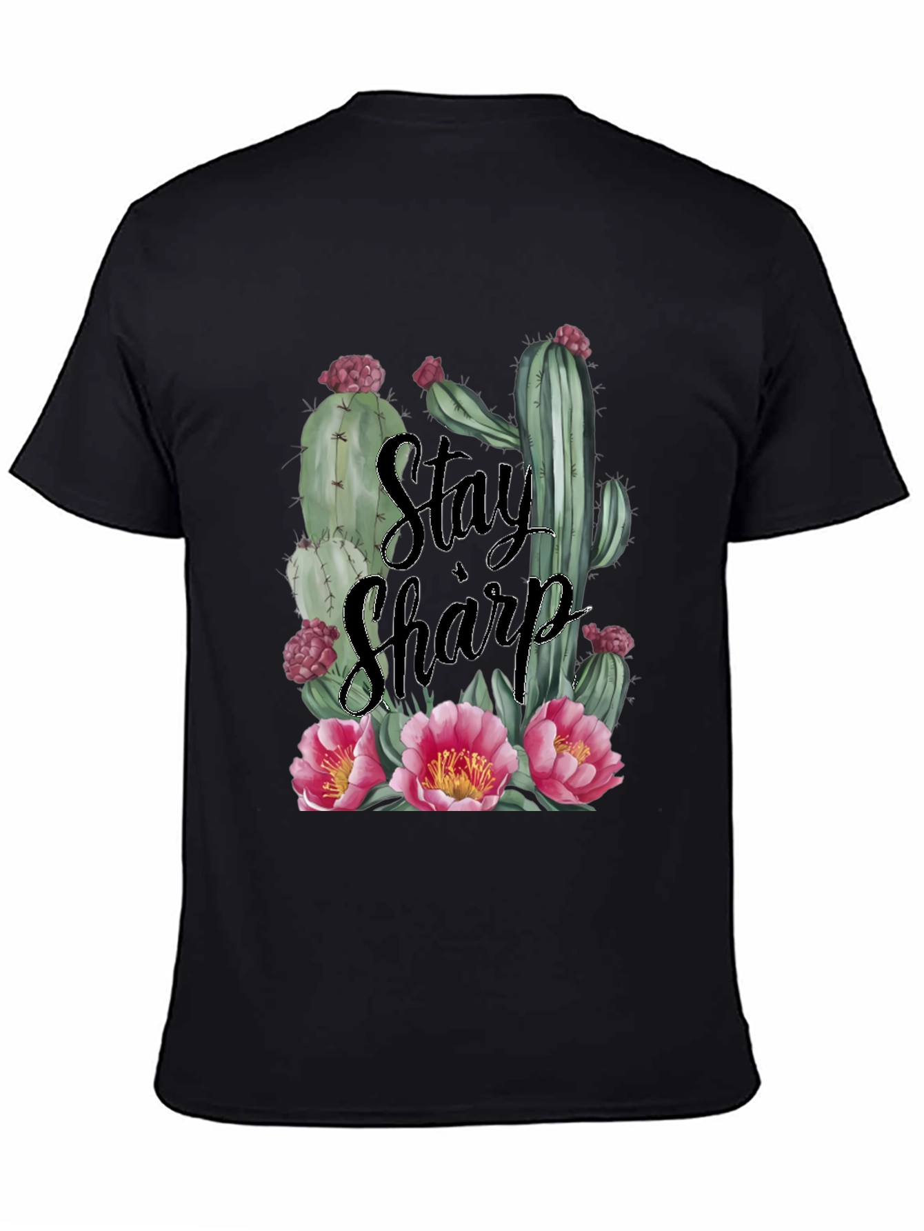 Stay Sharp Cactus Graphic Tee