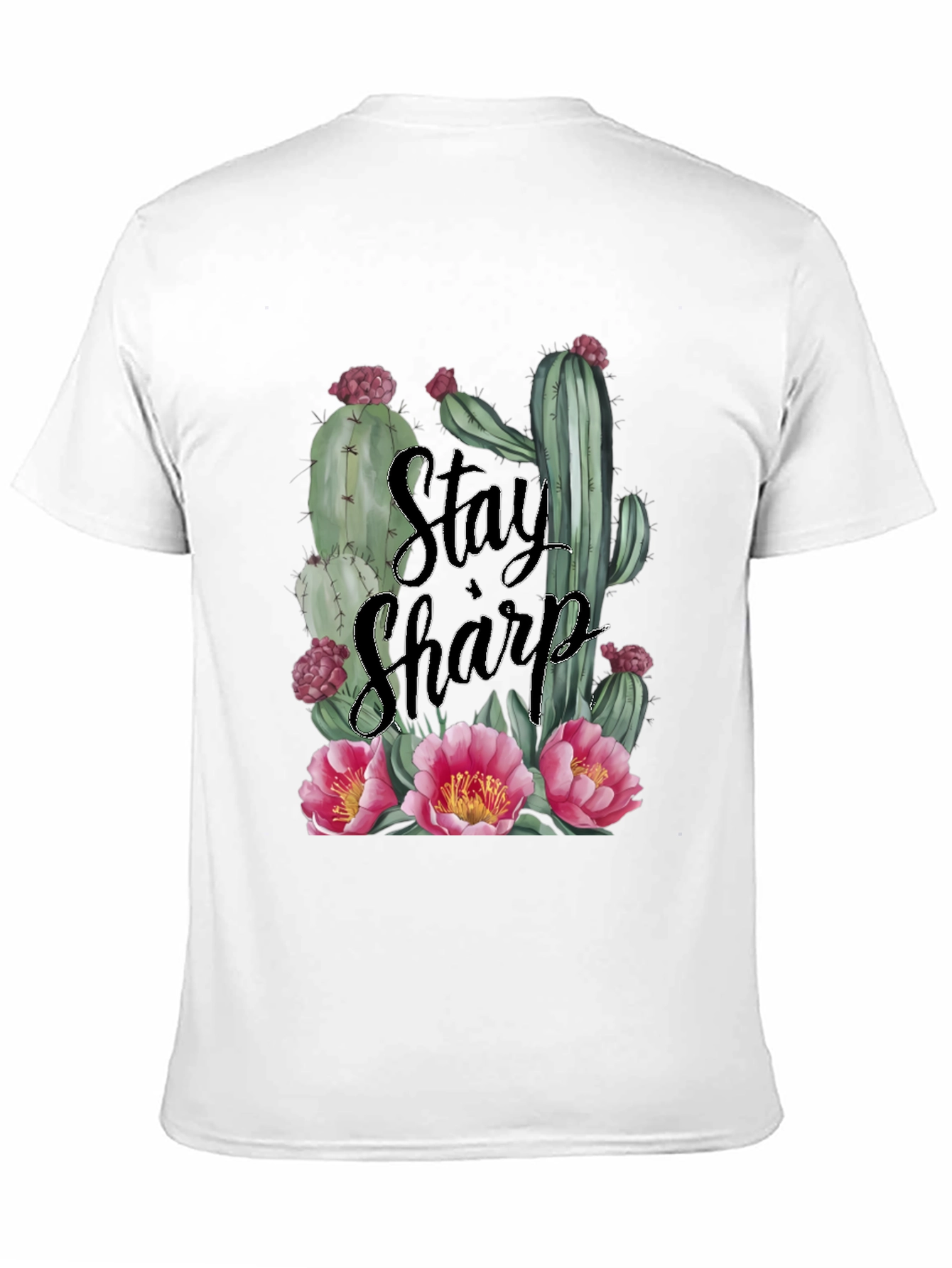 Stay Sharp Cactus Graphic Tee