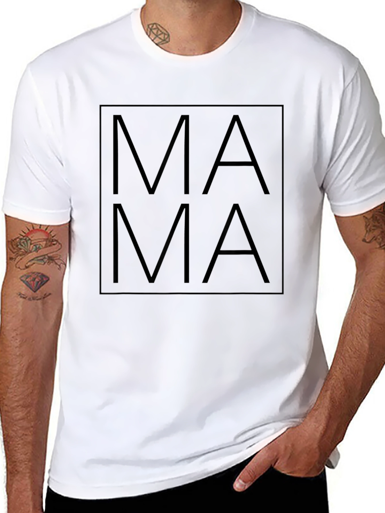 Mama Graphic Tee - Stylish Comfort