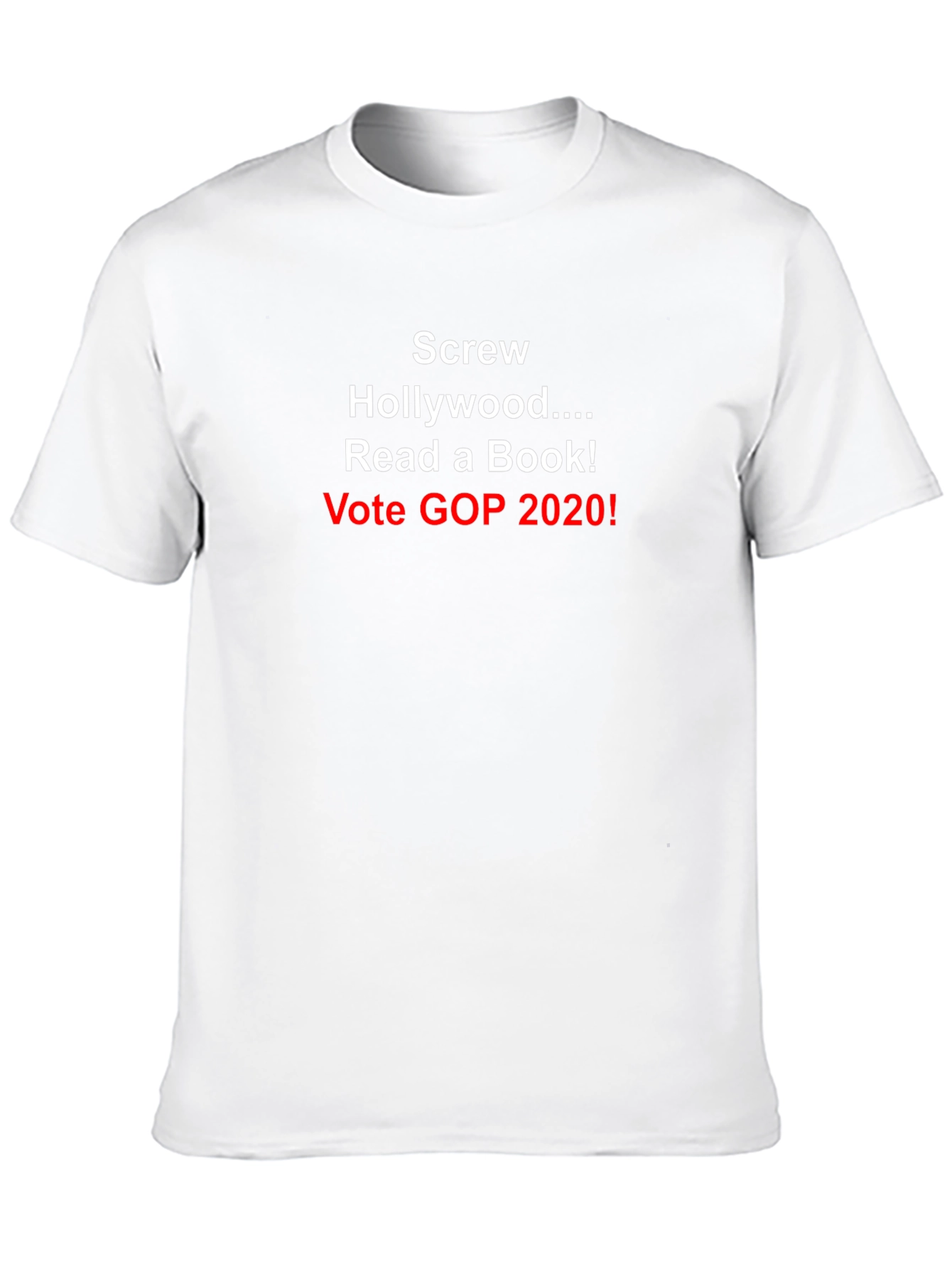 Screw Hollywood Political Graphic Tee