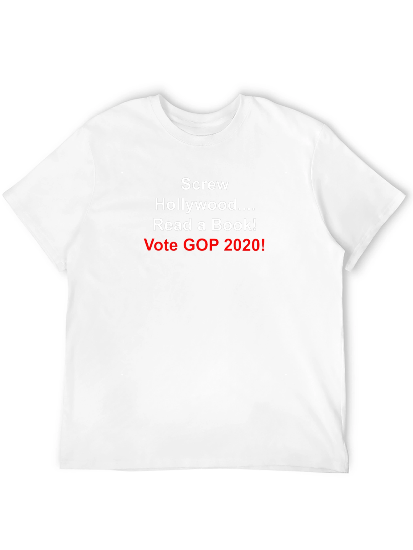 Screw Hollywood Political Graphic Tee
