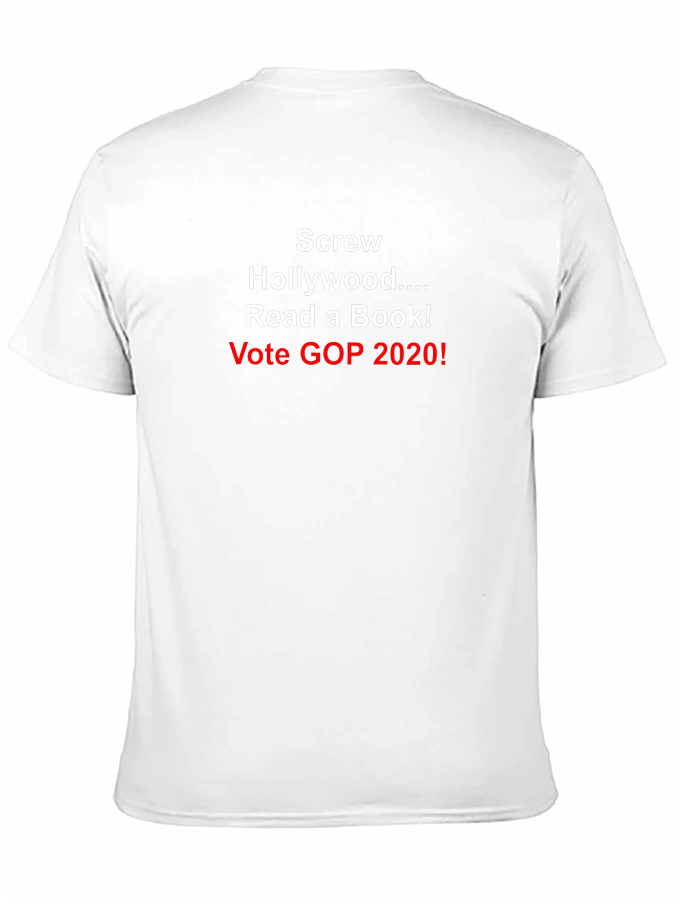 Screw Hollywood Political Graphic Tee