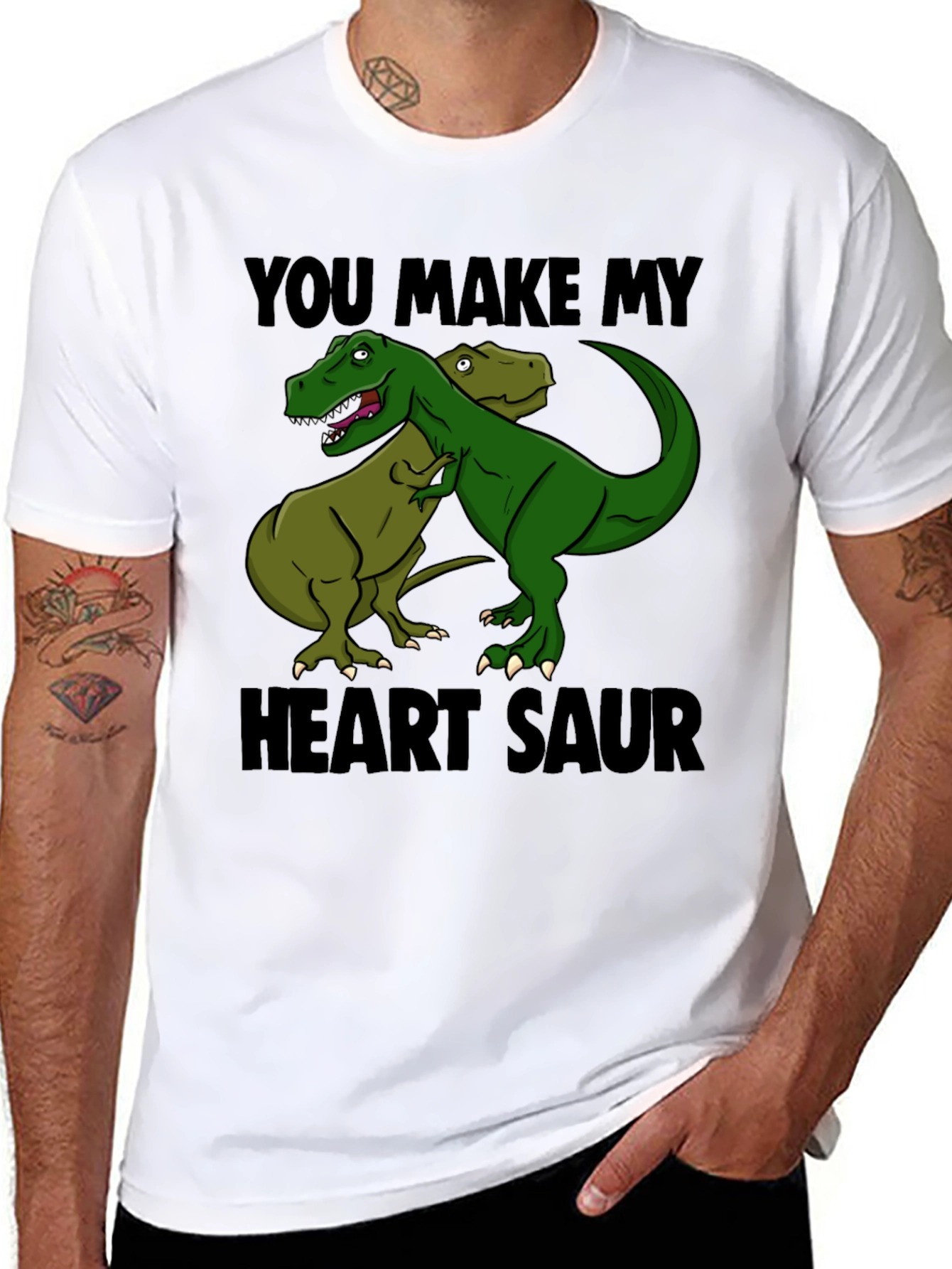 You Make My Heart Saur T-Shirt