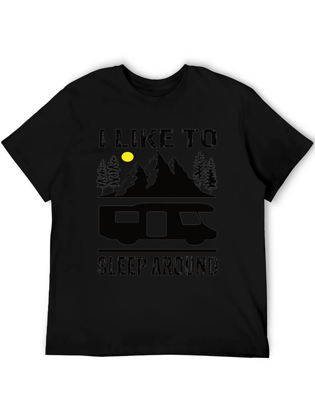 I Like to Sleep Around Camper T-Shirt