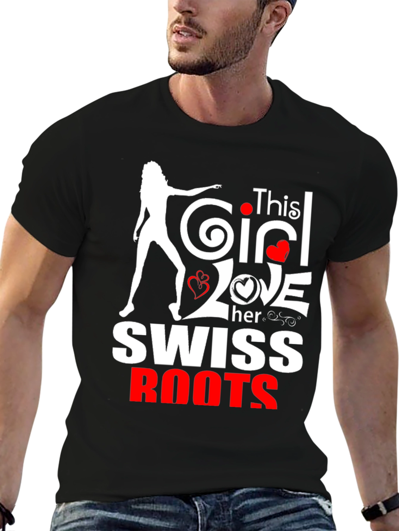 This Girl Love Swiss Roots Tee
