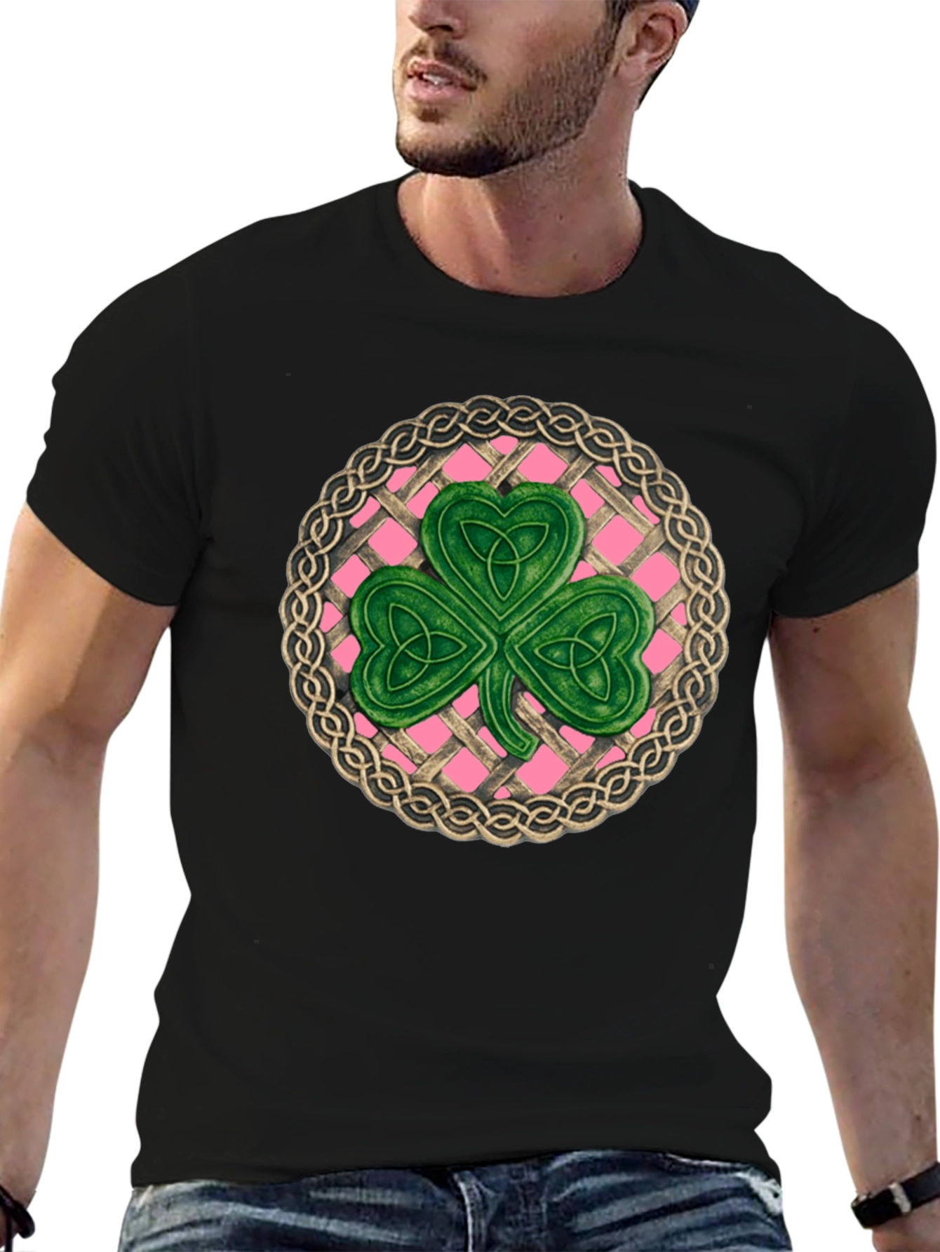 Celtic Knot Shamrock T-Shirt - St. Patricks Day
