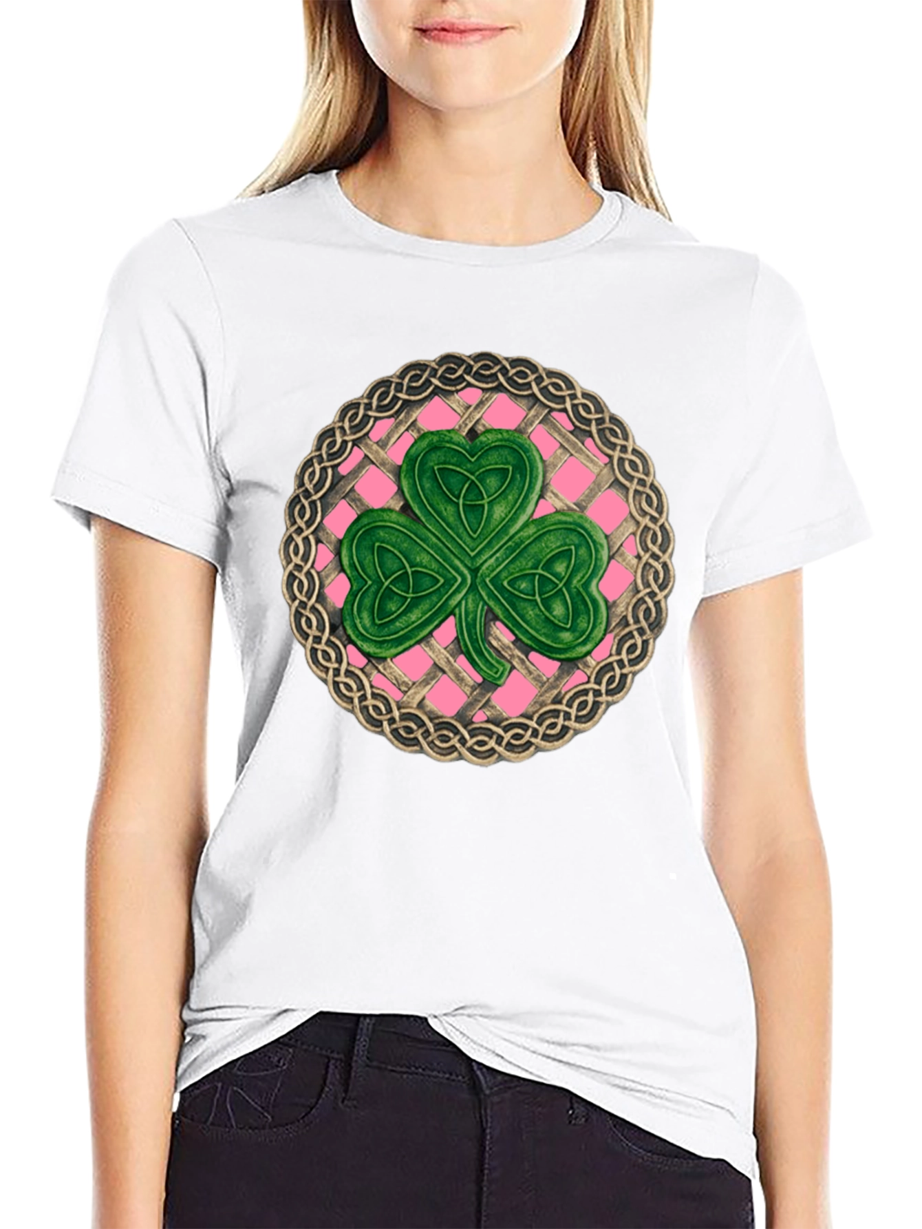 Celtic Knot Shamrock T-Shirt - St. Patricks Day