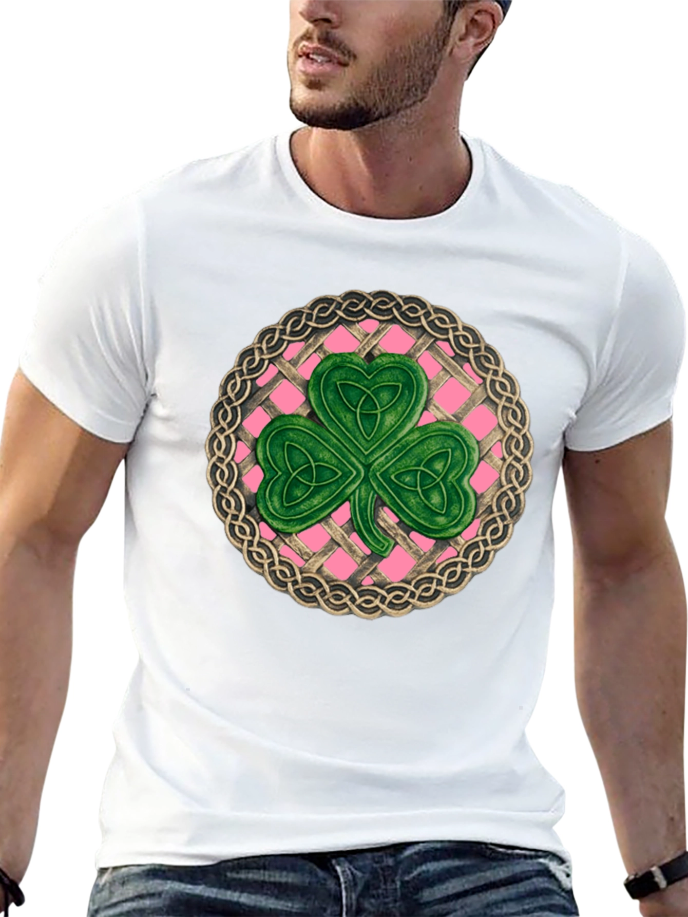 Celtic Knot Shamrock T-Shirt - St. Patricks Day