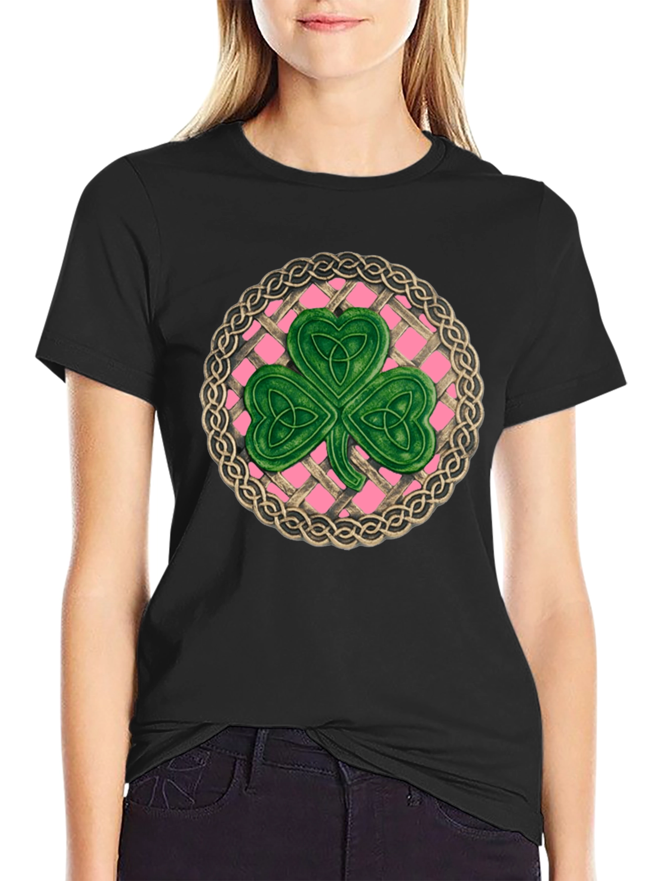 Celtic Knot Shamrock T-Shirt - St. Patricks Day