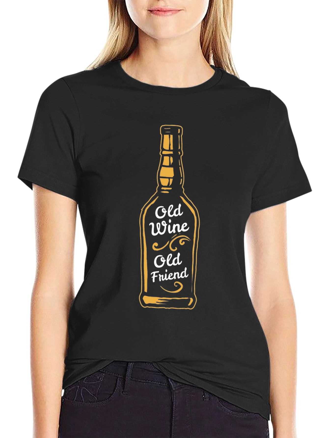 Old Wine Old Friend Graphic T-Shirt