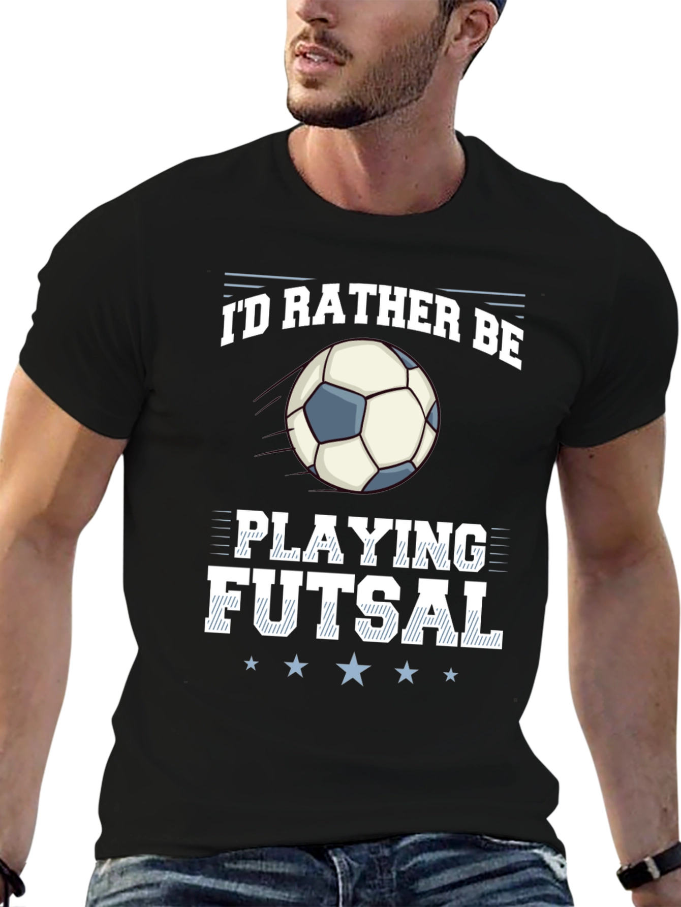 Id Rather Be Playing Futsal T-Shirt
