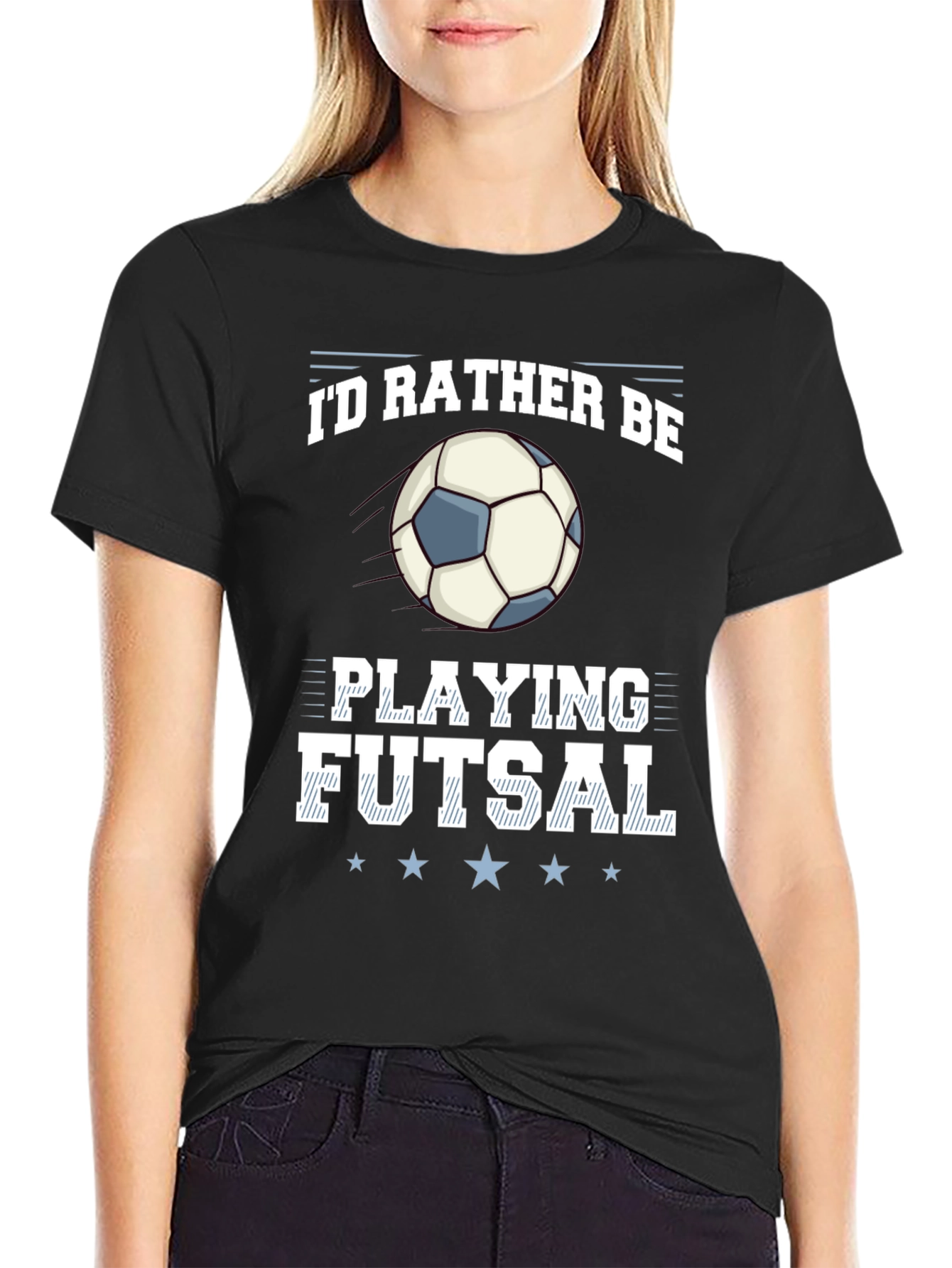Id Rather Be Playing Futsal T-Shirt