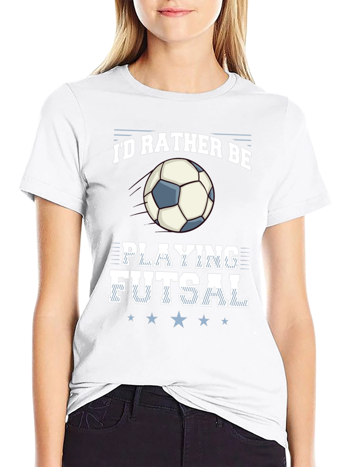 Id Rather Be Playing Futsal T-Shirt