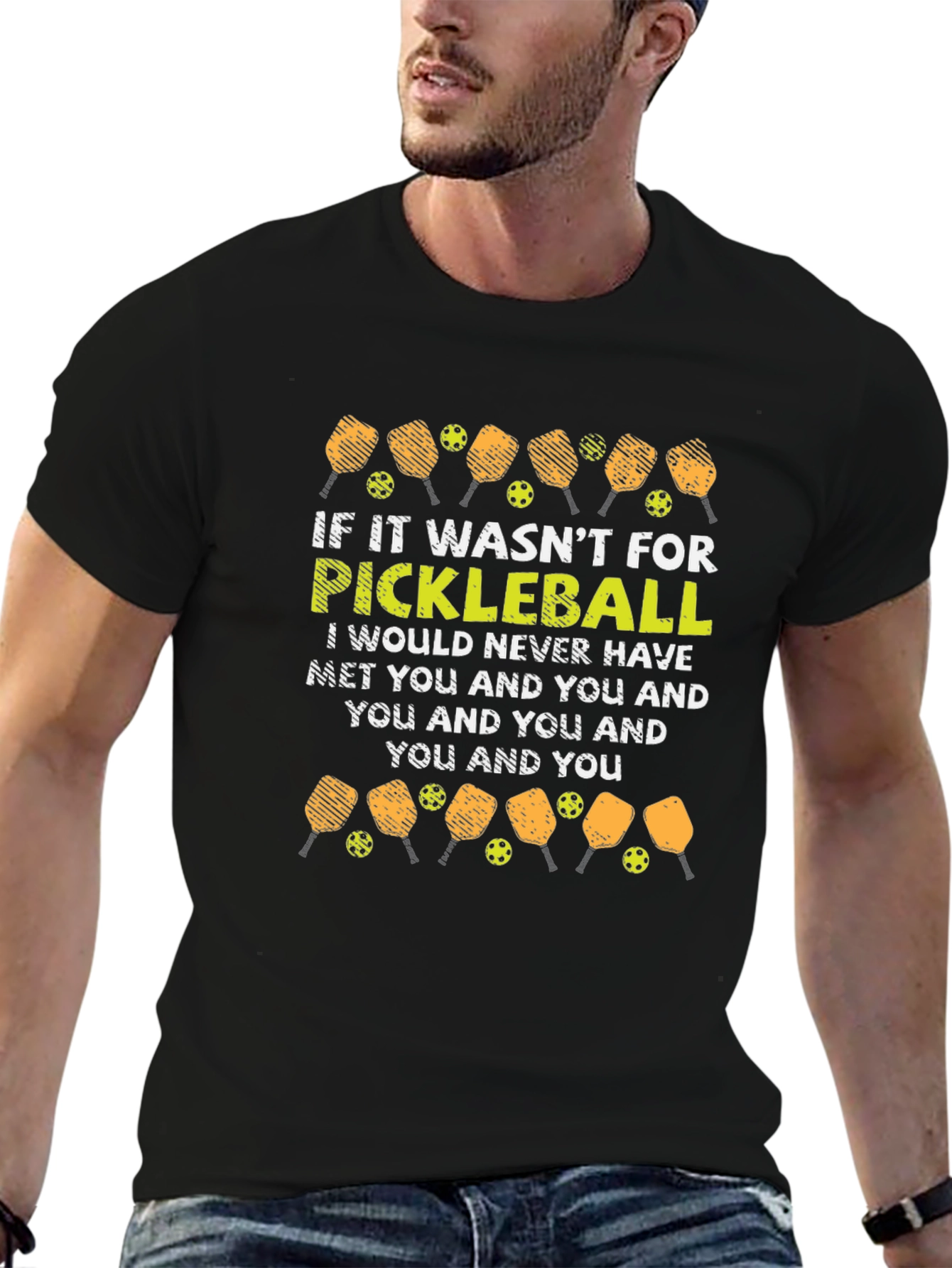 Pickleball T-Shirt: Funny Quote Design