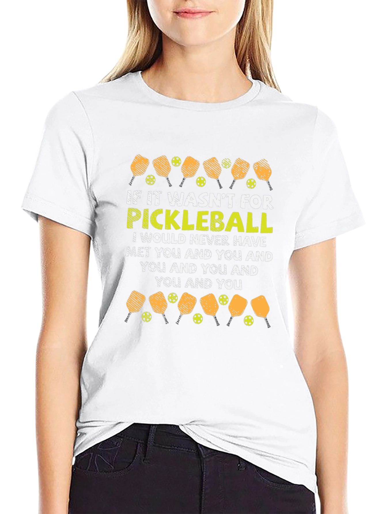 Pickleball T-Shirt: Funny Quote Design