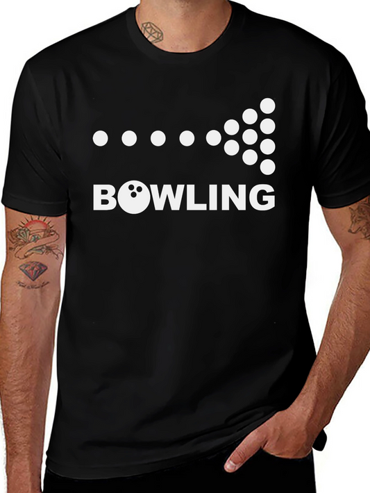 Bowling Strike T-Shirt - Novelty Graphic Tee