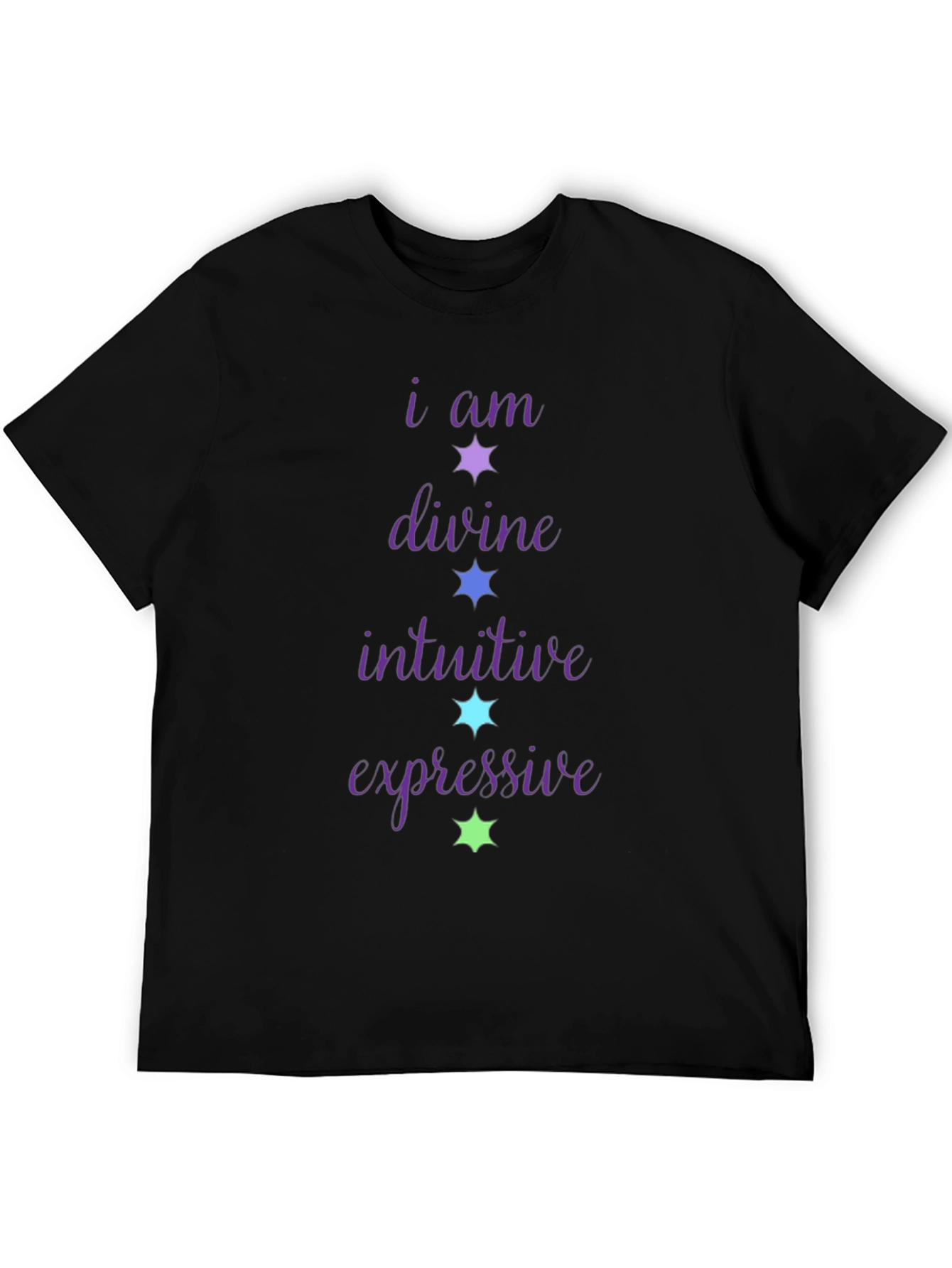 I Am Divine Intuitive Expressive Graphic Tee